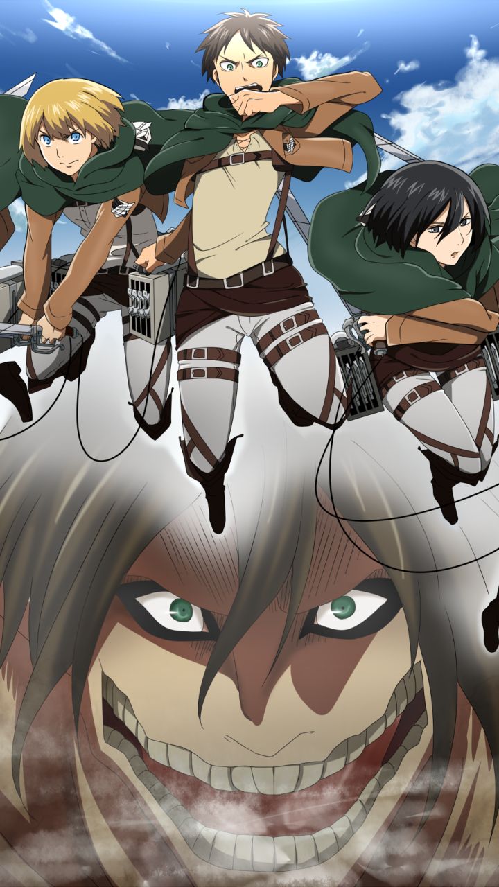 Download mobile wallpaper Anime, Attack On Titan for free.