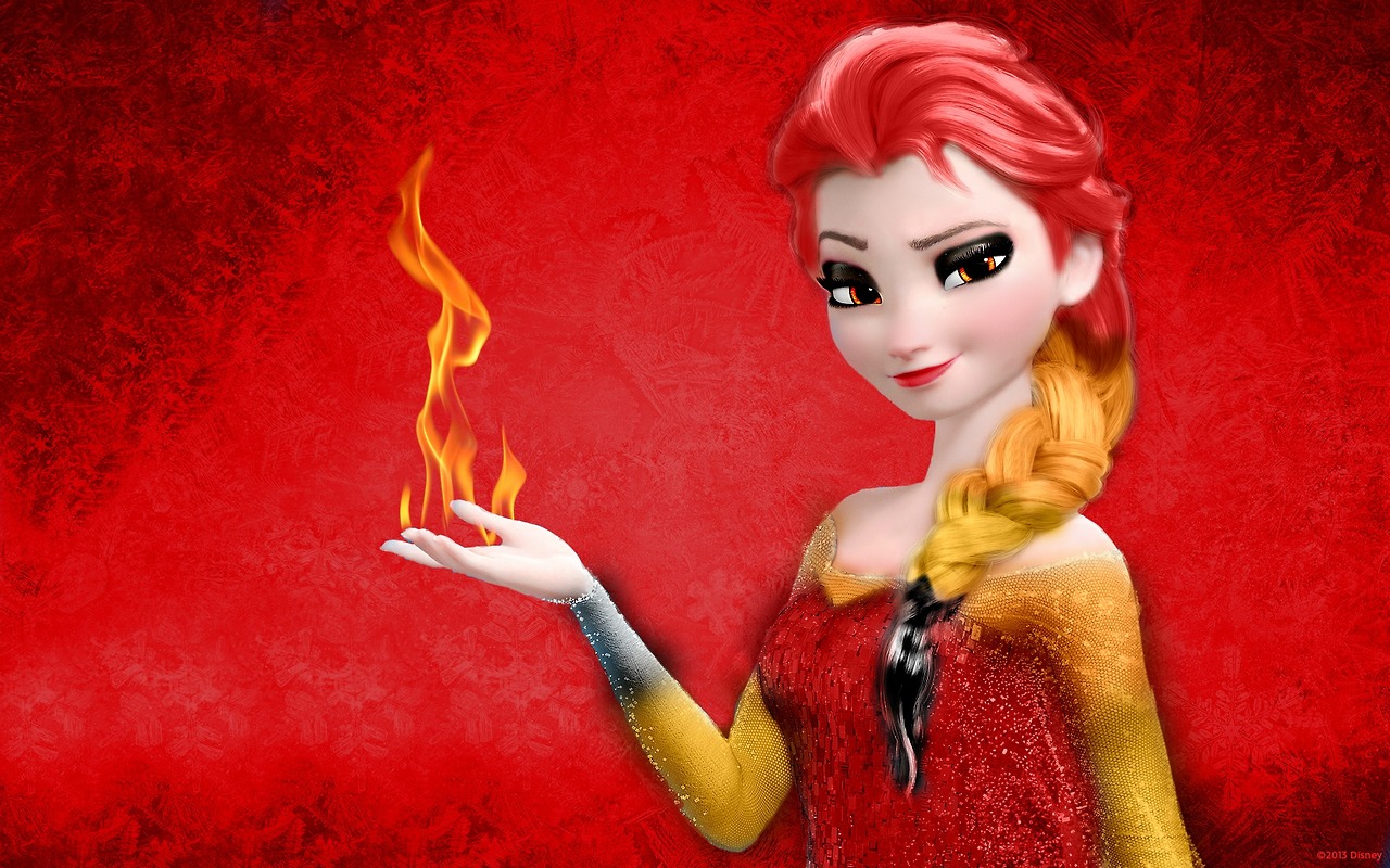 Descarga gratuita de fondo de pantalla para móvil de Fuego, Películas, Frozen: El Reino Del Hielo, Elsa (Congelada).