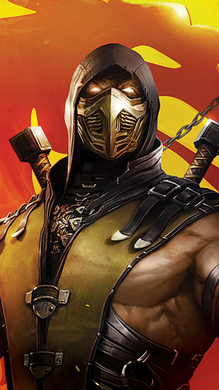 Download mobile wallpaper Mortal Kombat, Warrior, Video Game, Scorpion (Mortal Kombat), Mortal Kombat Legends: Scorpion's Revenge for free.