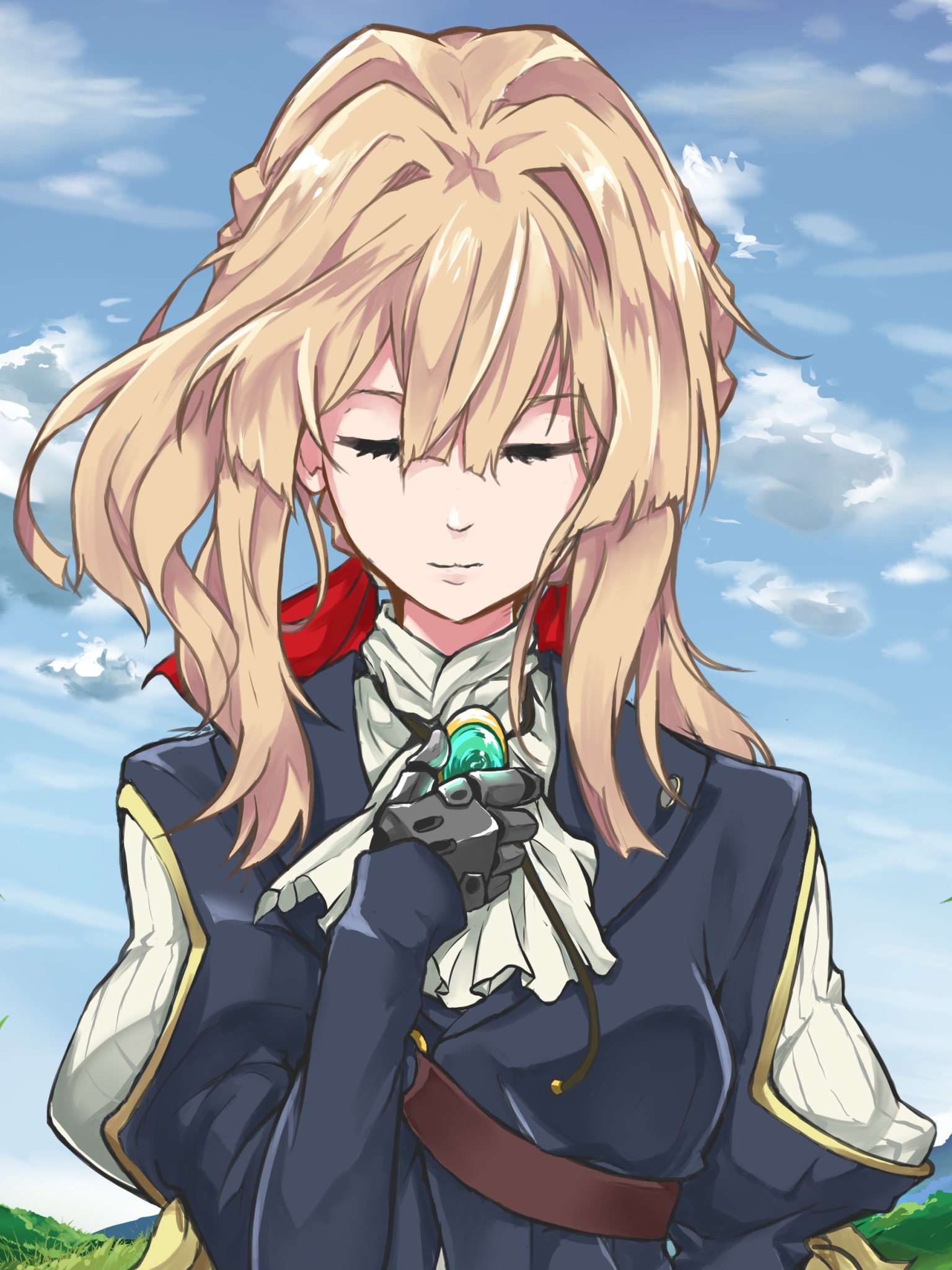 Handy-Wallpaper Animes, Violet Evergarden (Charakter), Violet Evergarden kostenlos herunterladen.