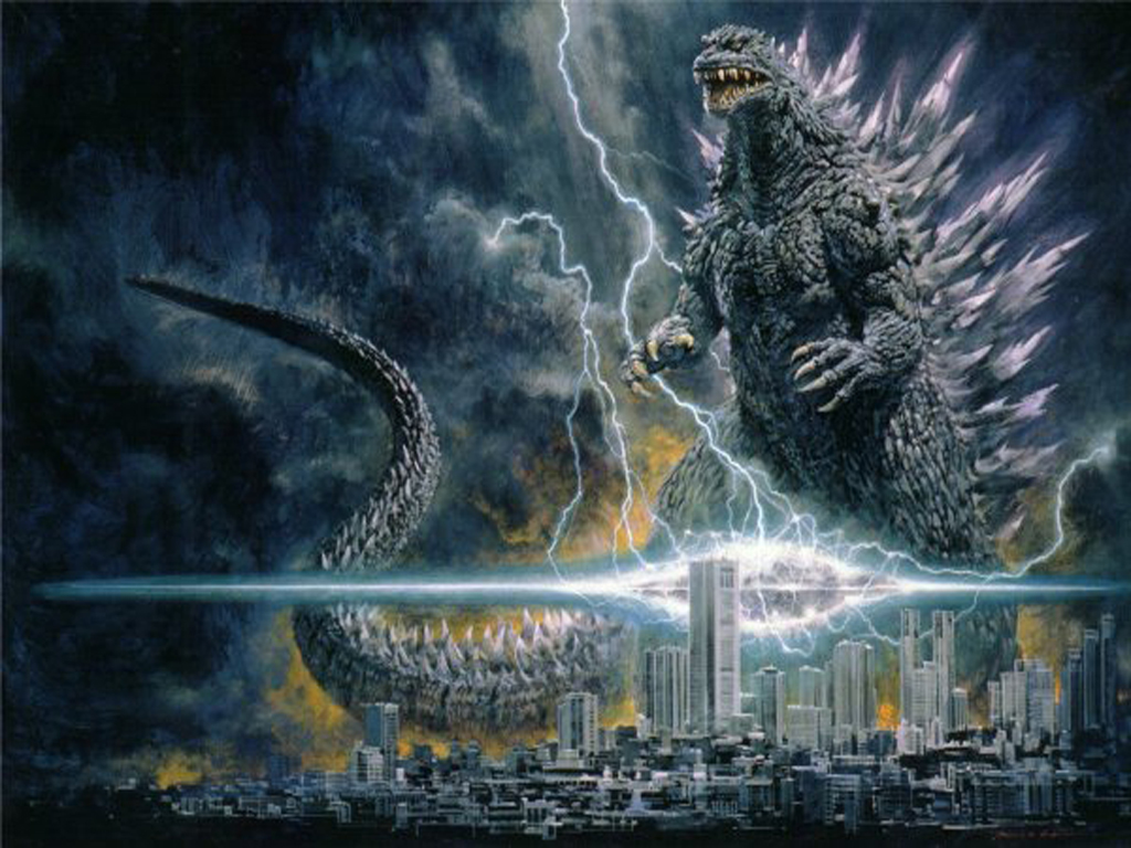Melhores papéis de parede de Godzilla para tela do telefone