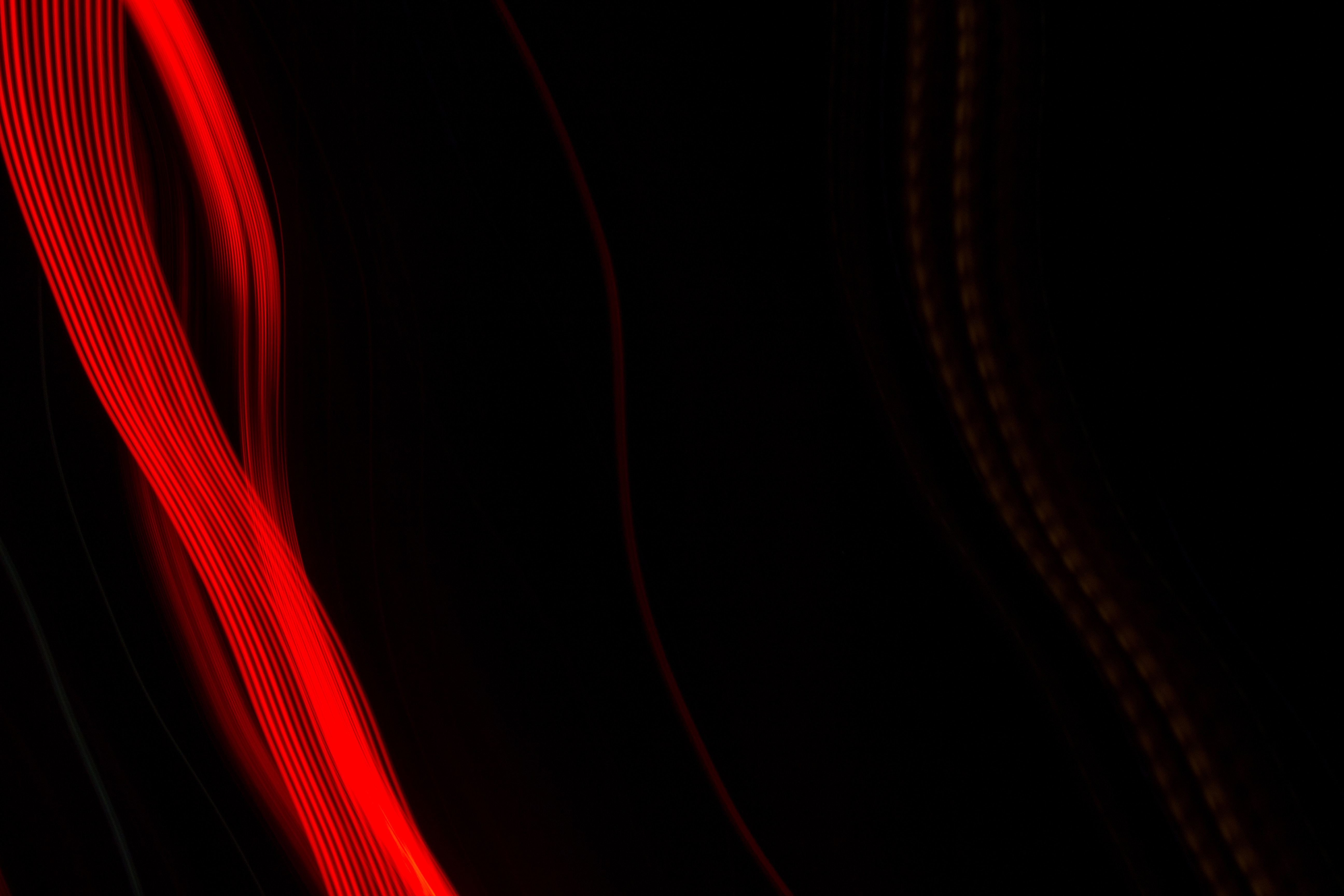 Download mobile wallpaper Long Exposure, Smooth, Shine, Light, Abstract, Blur for free.
