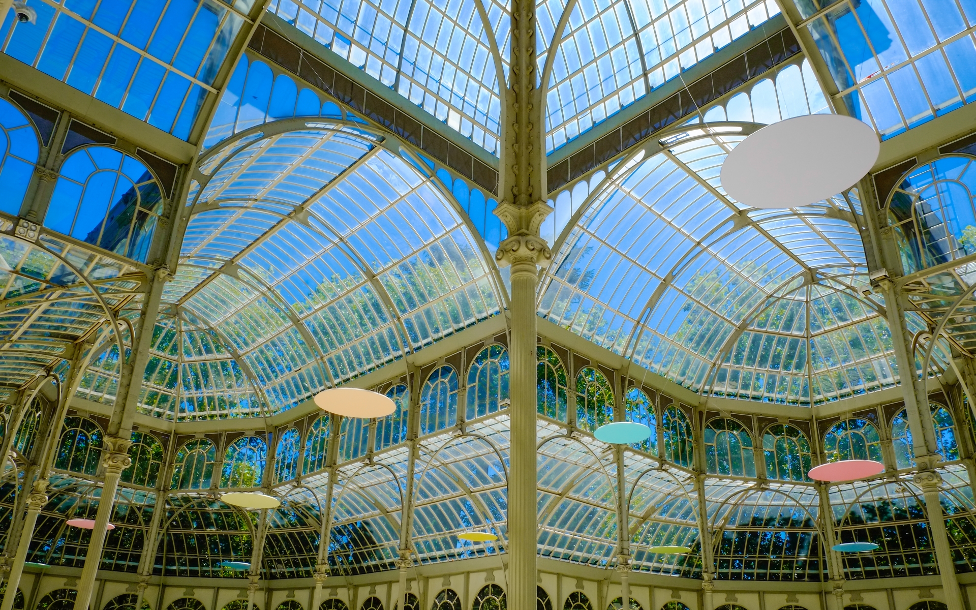 Download mobile wallpaper Man Made, Palacio De Cristal for free.