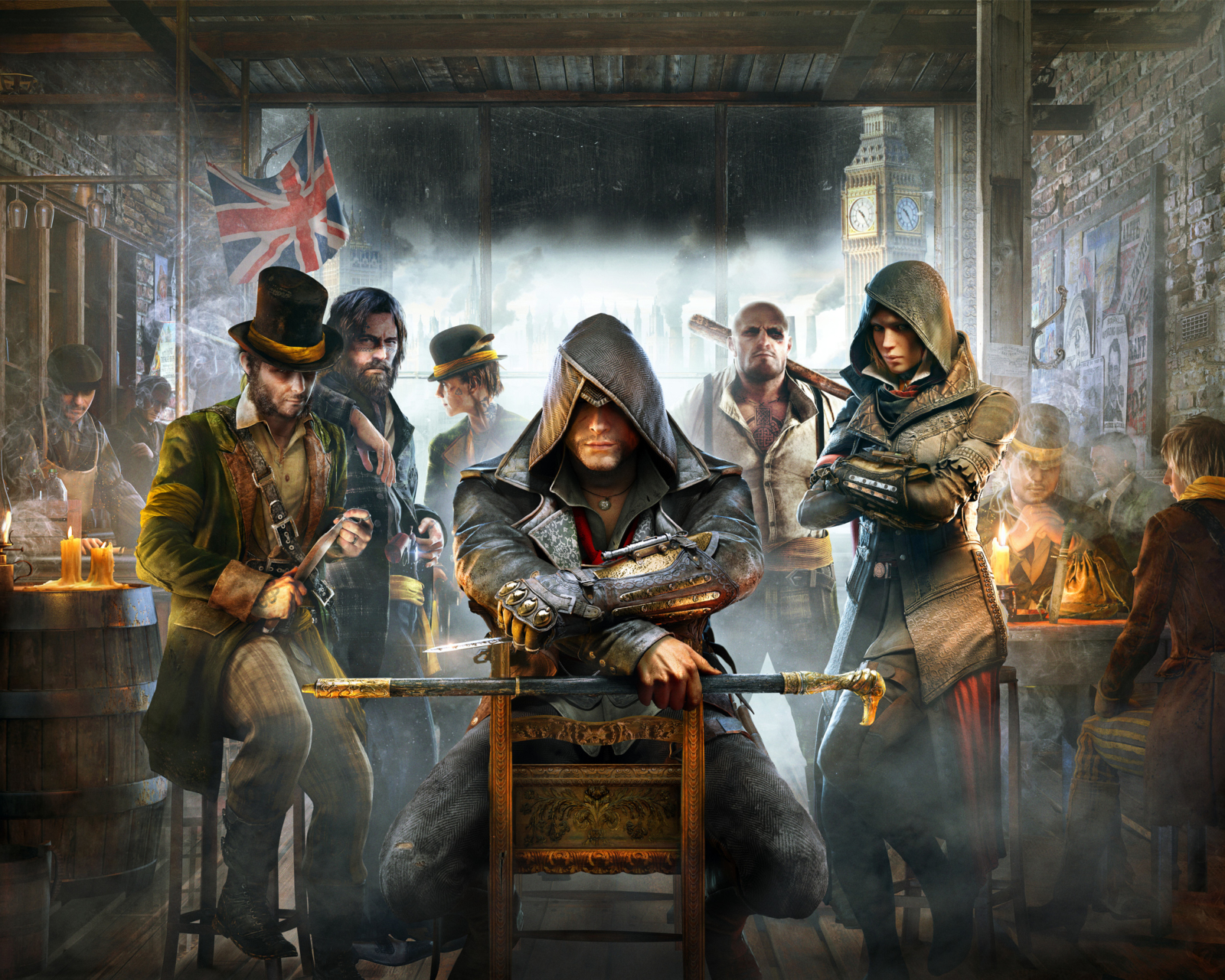 Téléchargez des papiers peints mobile Assassin's Creed, Jeux Vidéo, Assassin's Creed: Syndicate, Jacob Frie, Evie Frie gratuitement.