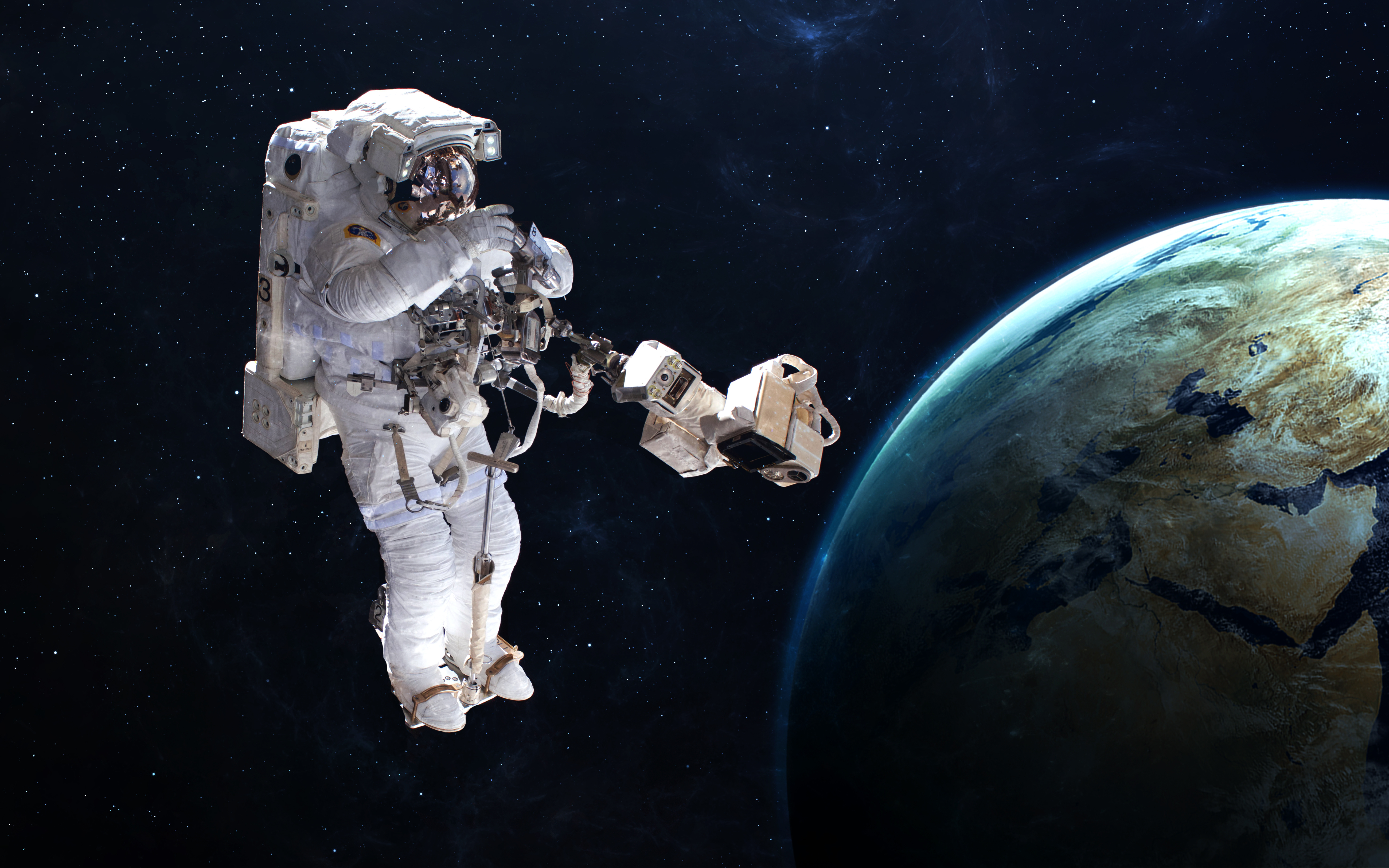 Téléchargez des papiers peints mobile Etoiles, Espace, Science Fiction, Cosmos, Astronaute gratuitement.