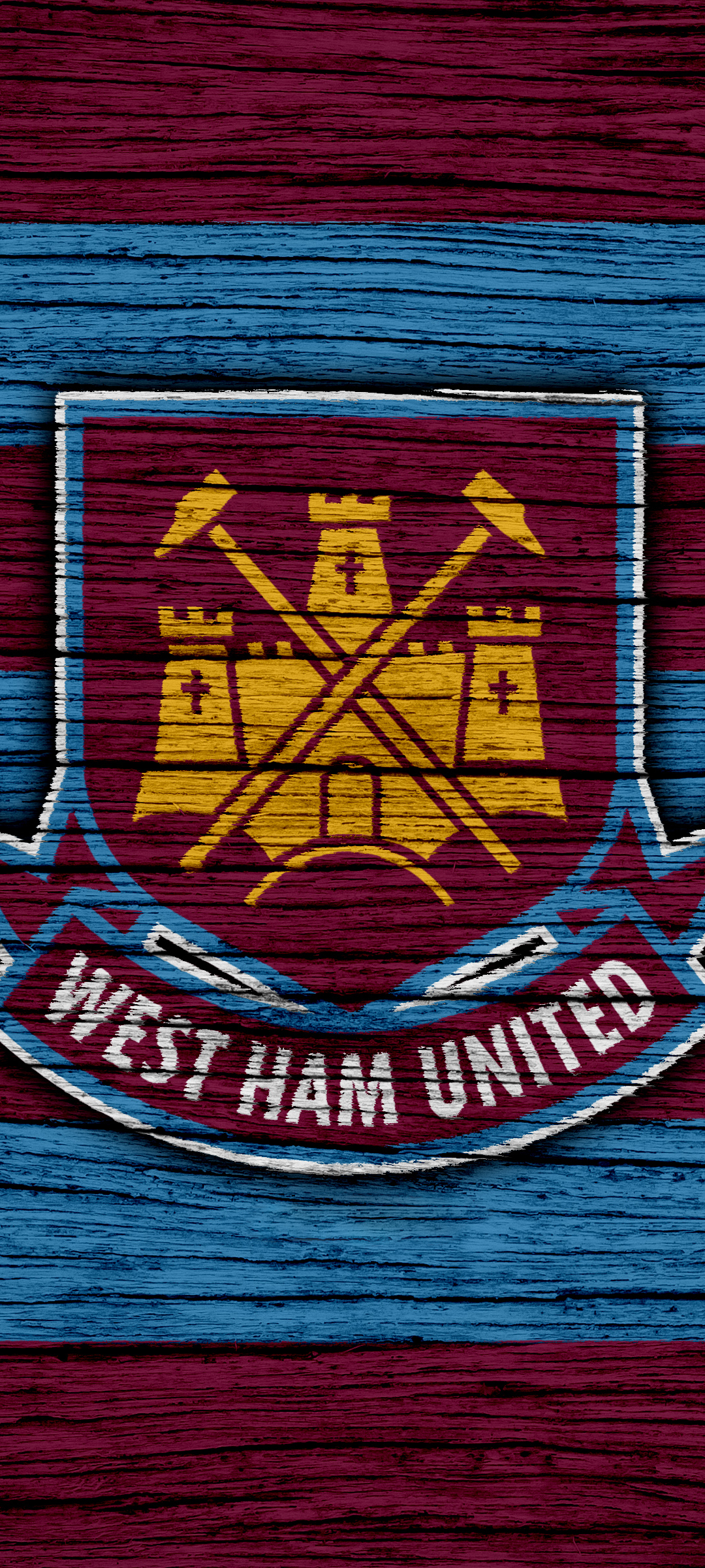 Téléchargez des papiers peints mobile Logo, Des Sports, Emblème, Football, West Ham United Fc gratuitement.