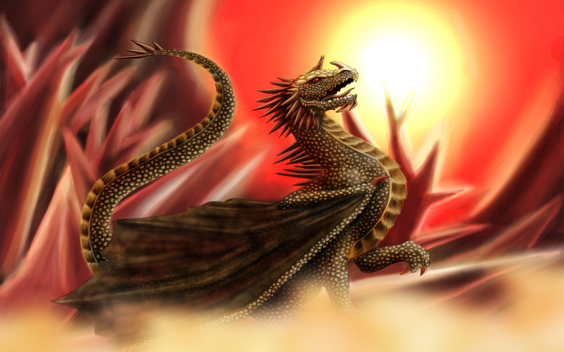 Free download wallpaper Fantasy, Dragon on your PC desktop