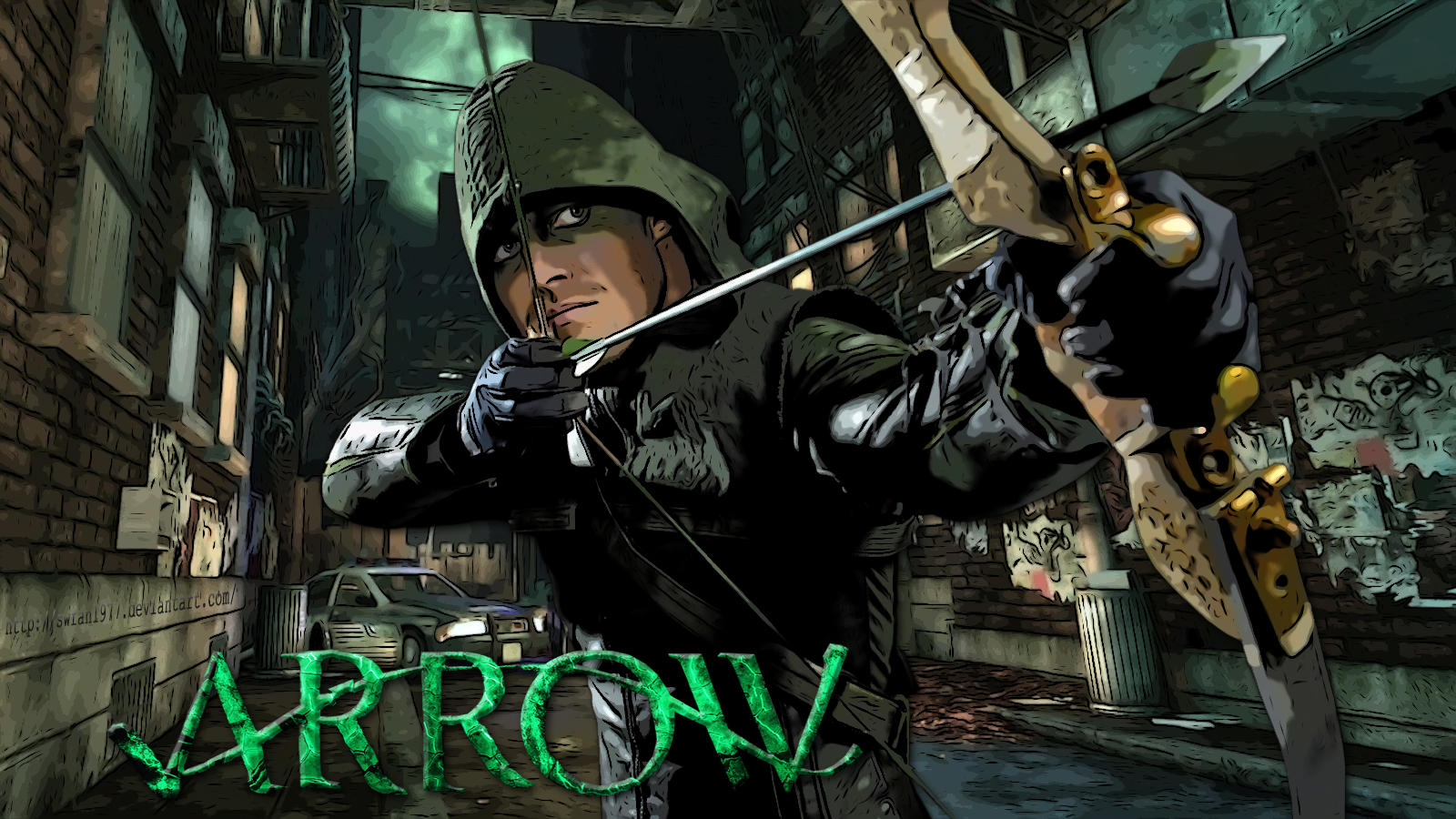 Descarga gratuita de fondo de pantalla para móvil de Arrow, Series De Televisión, Flecha Verde.