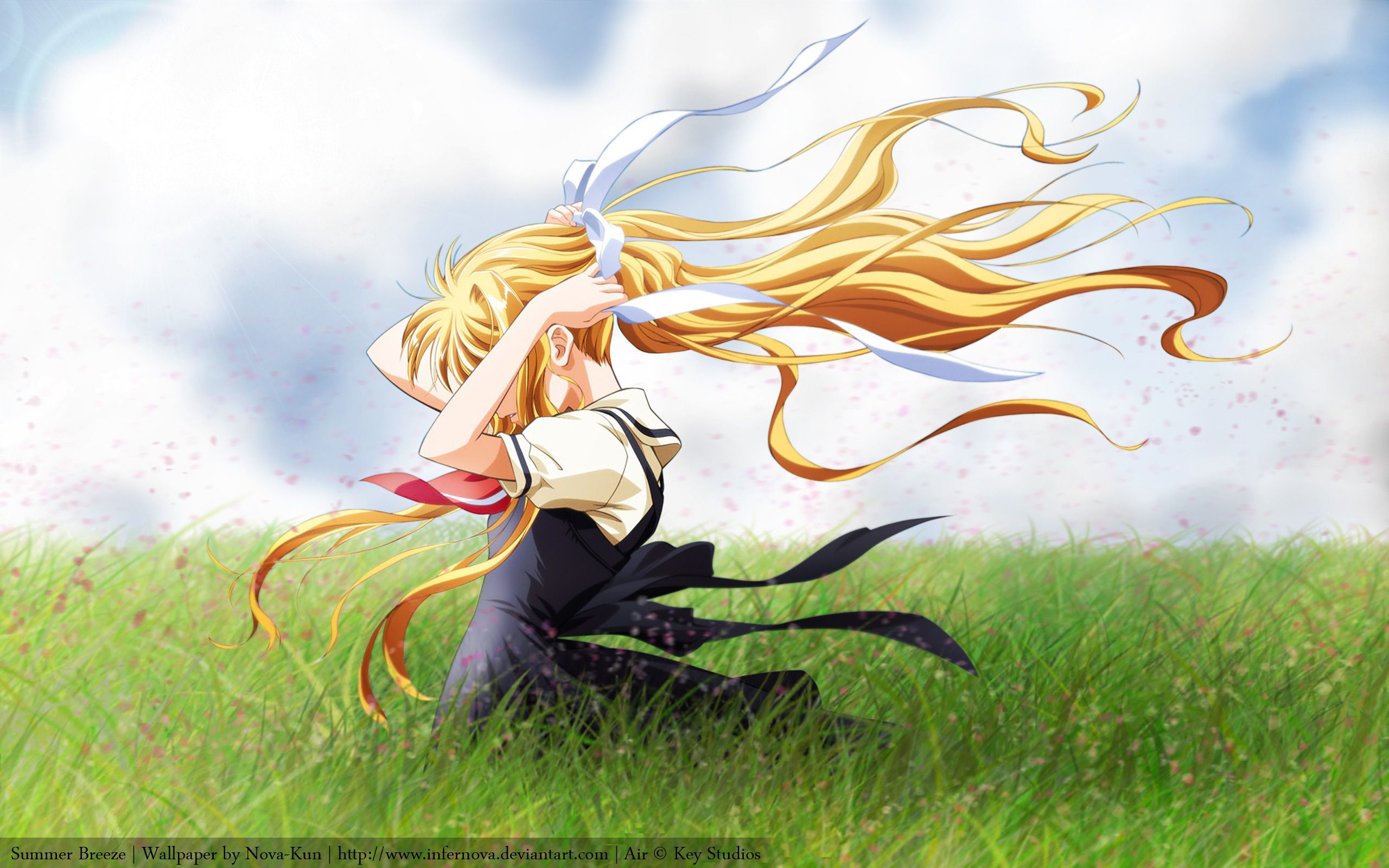 Download mobile wallpaper Anime, Air, Misuzu Kamio for free.