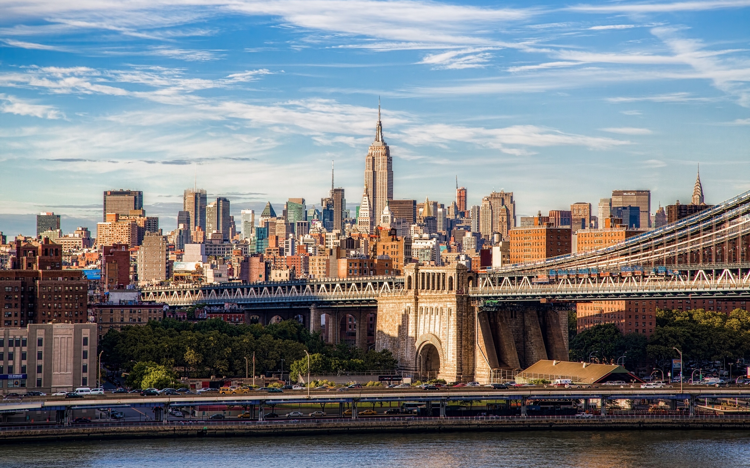 297963 скачать обои нью йорк, сделано человеком, манхэттенский мост, манхэттен, мосты - заставки и картинки бесплатно