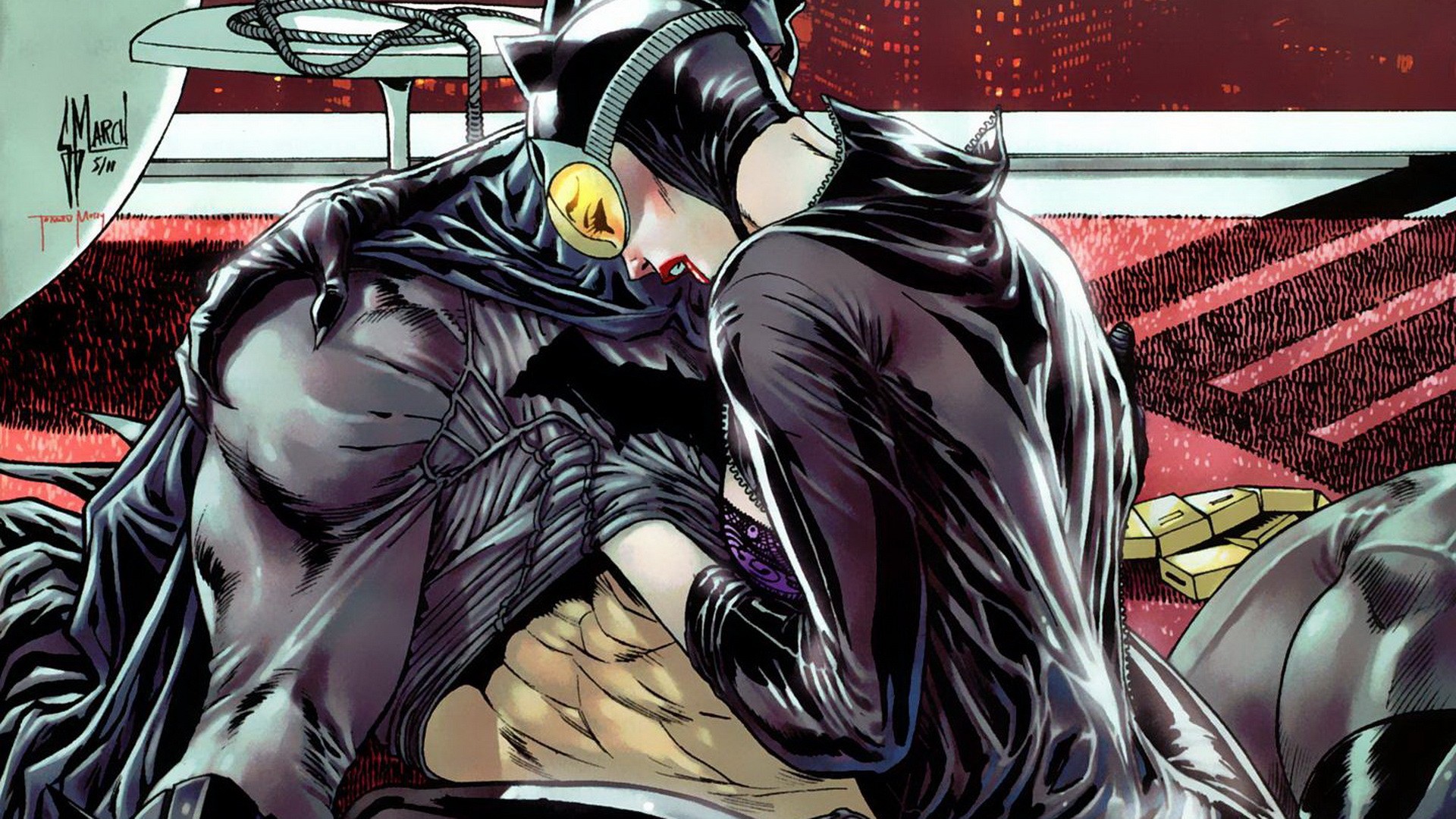 Download mobile wallpaper Catwoman, Batman, Comics for free.
