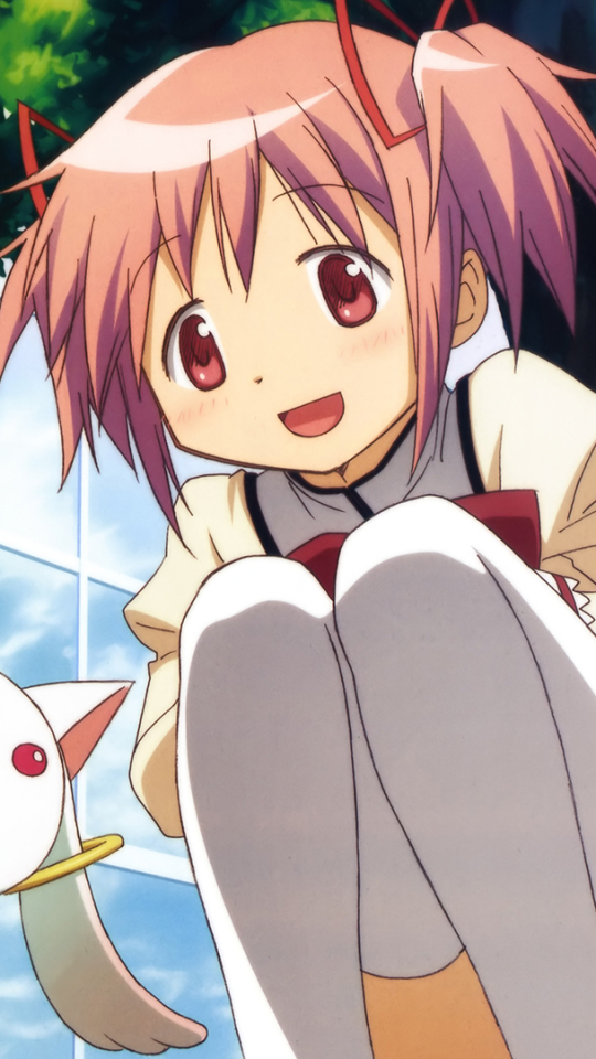 Descarga gratuita de fondo de pantalla para móvil de Animado, Puella Magi Madoka Magica, Madoka Kaname.