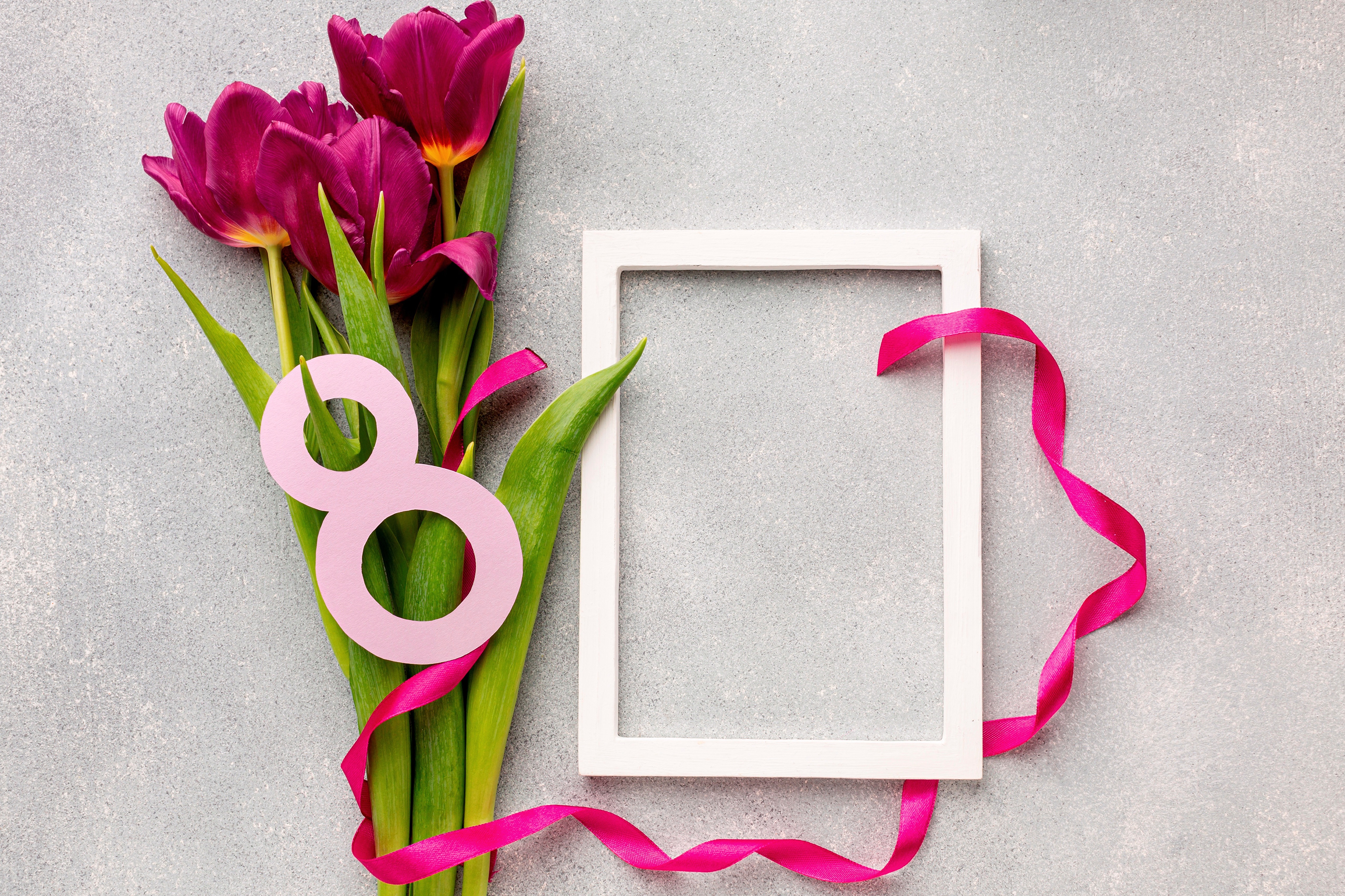 Descarga gratis la imagen Día Festivo, Tulipán, Día De La Mujer en el escritorio de tu PC
