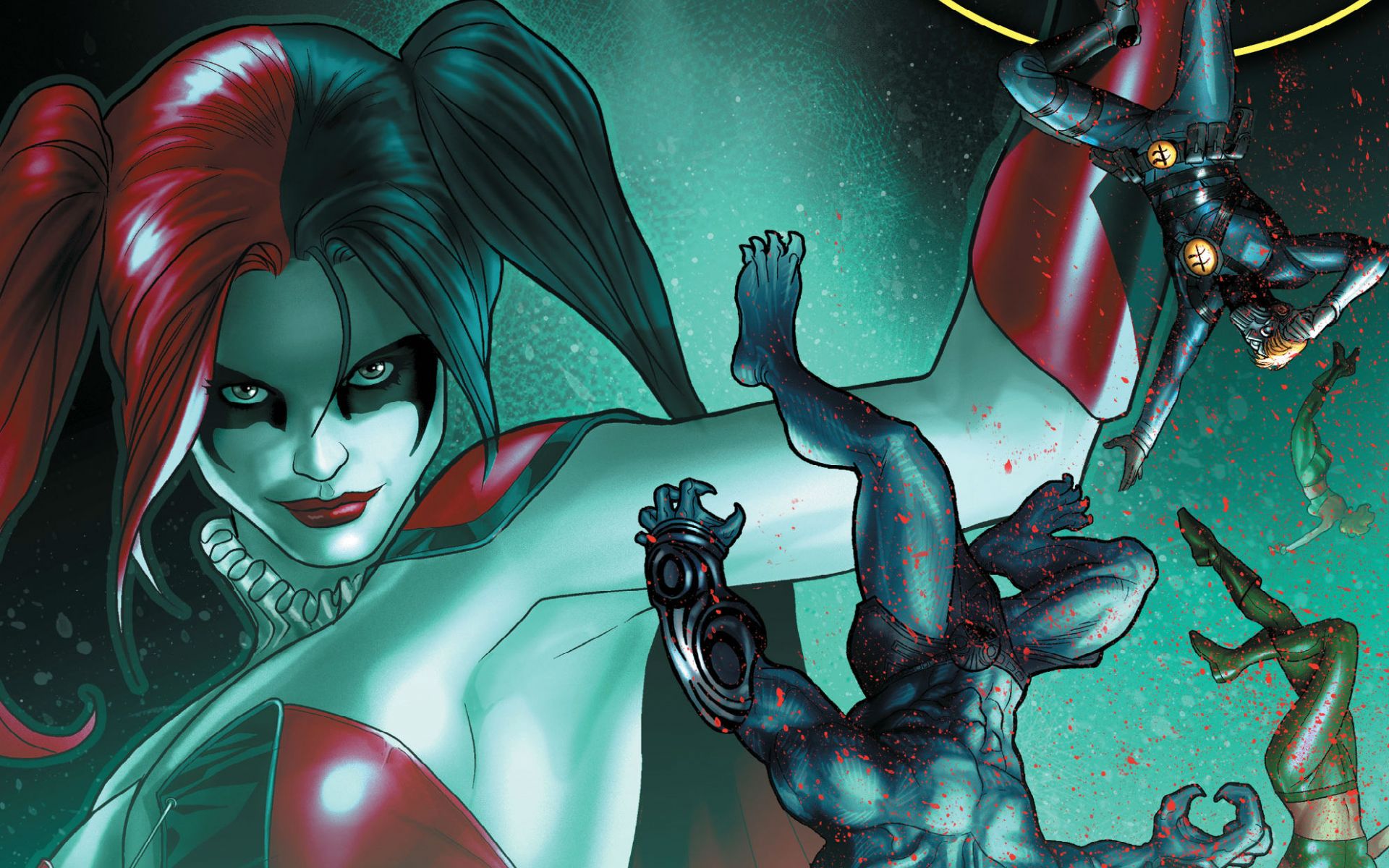 Descarga gratuita de fondo de pantalla para móvil de Historietas, Harley Quinn, El Escuadrón Suicida.