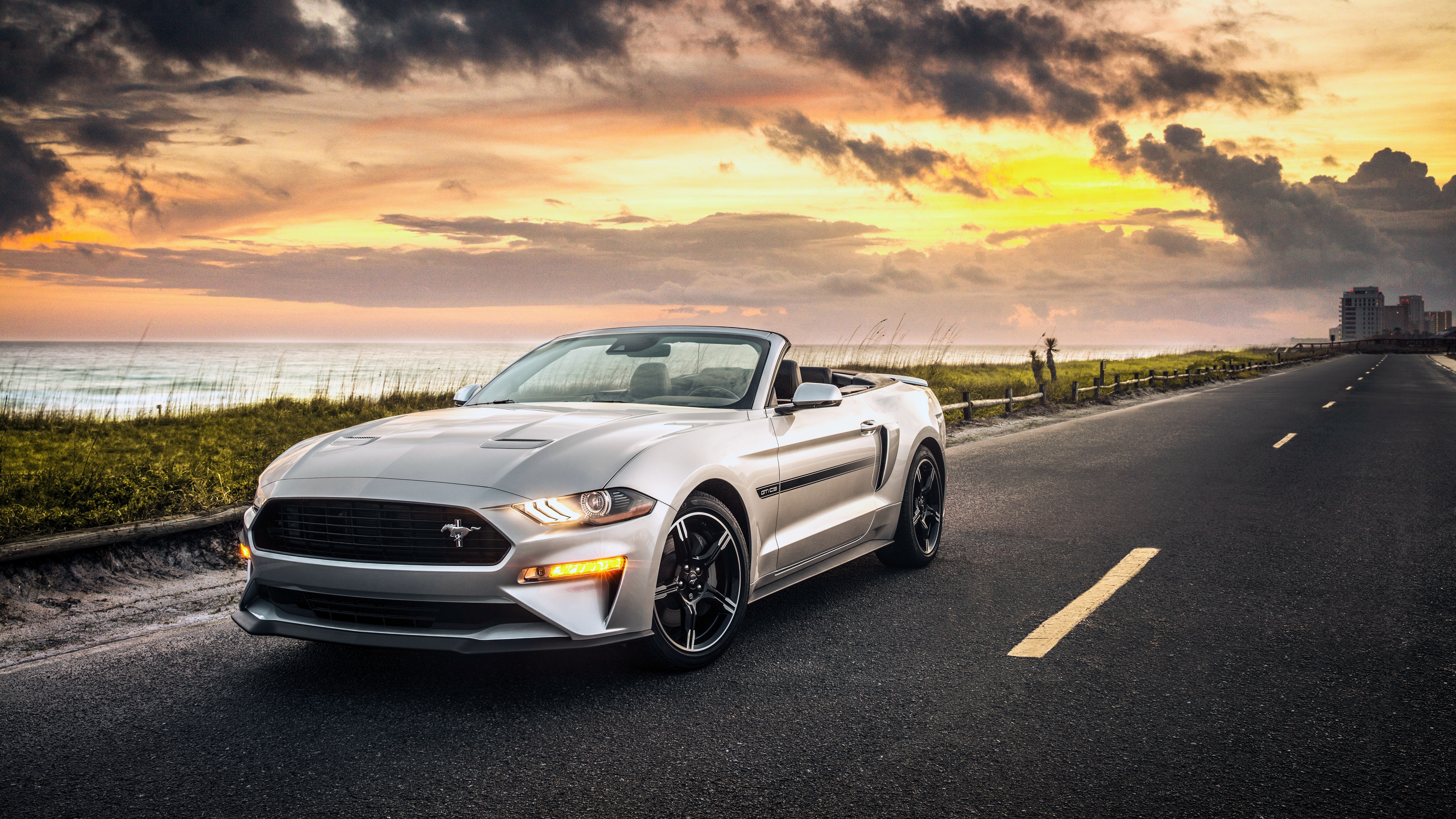Free download wallpaper Ford, Car, Muscle Car, Ford Mustang Gt, Vehicles, Silver Car on your PC desktop