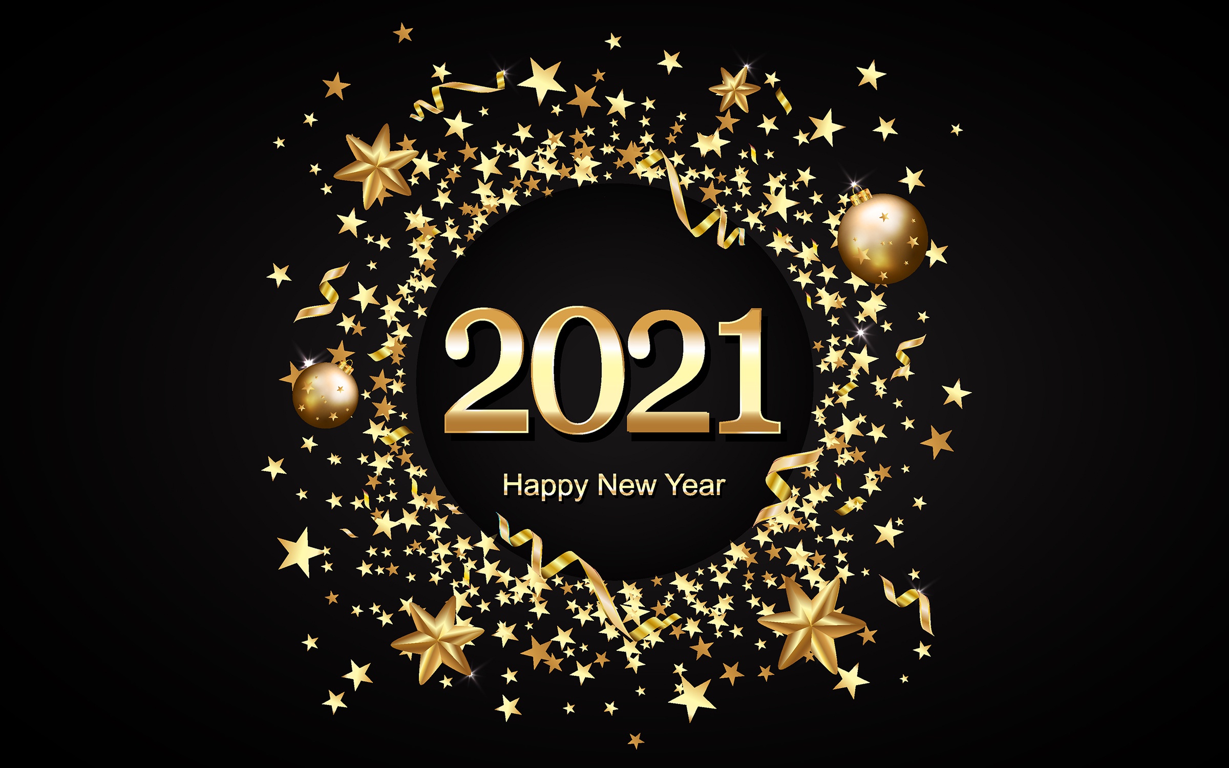 Baixar papel de parede para celular de Feriados, Feliz Ano Novo, Ano Novo 2021 gratuito.