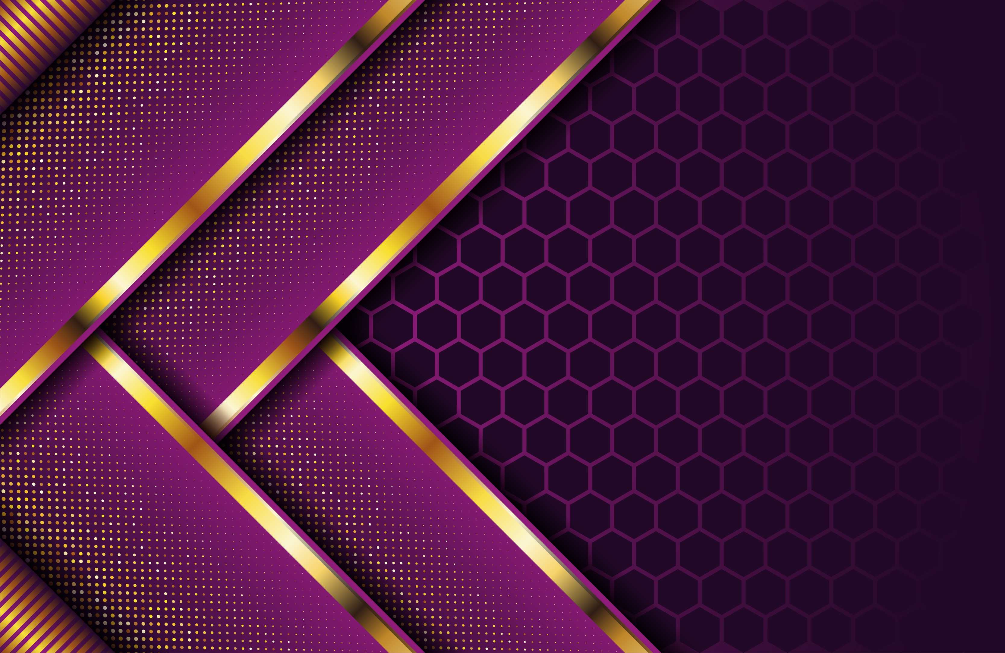 無料モバイル壁紙パターン, 概要, 紫の, 六角形をダウンロードします。