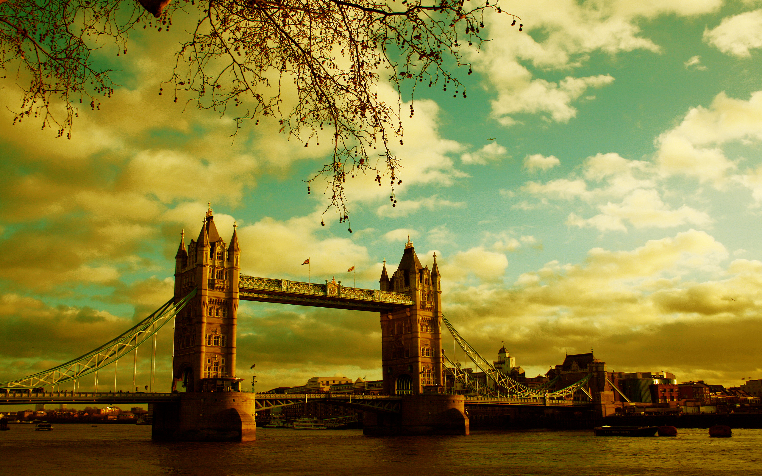 Скачать обои бесплатно Мосты, Лондон, Тауэрский Мост, Сделано Человеком картинка на рабочий стол ПК
