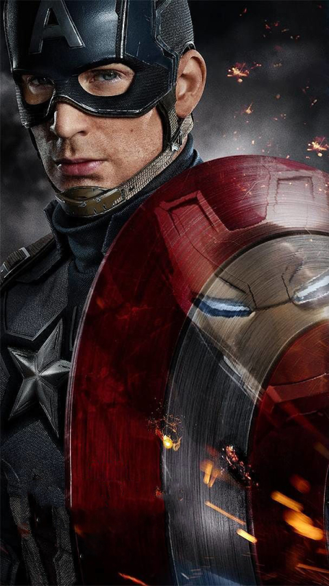 Handy-Wallpaper Captain America, Filme, Kapitän Amerika, The First Avenger: Civil War kostenlos herunterladen.