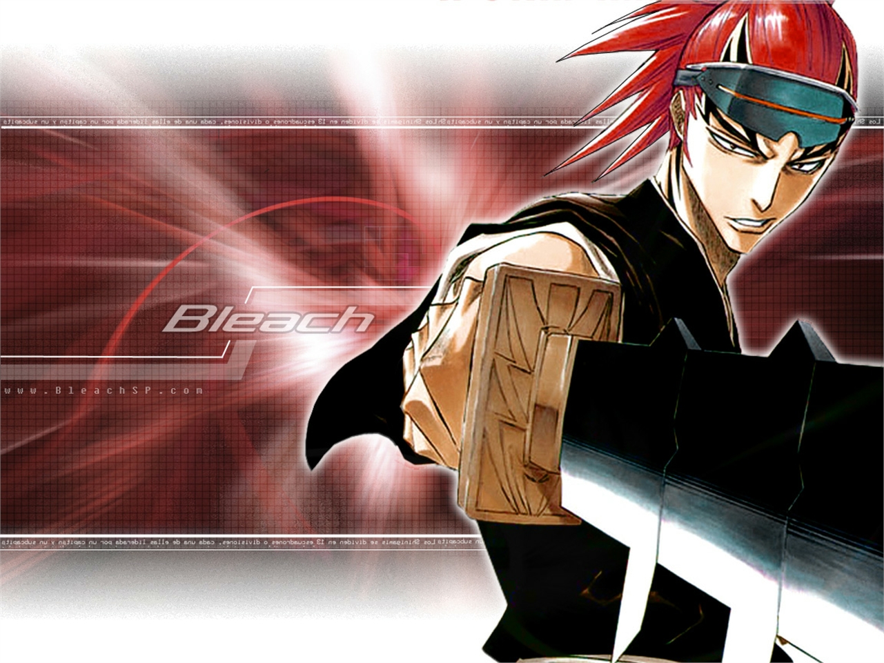 Handy-Wallpaper Bleach, Animes, Renji Abarai kostenlos herunterladen.