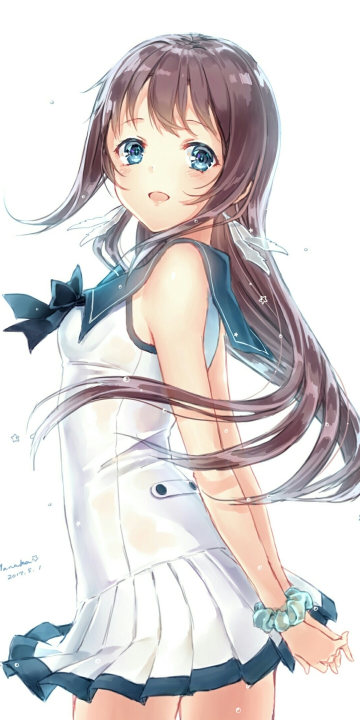 Download mobile wallpaper Anime, Manaka Mukaido, Nagi No Asukara for free.