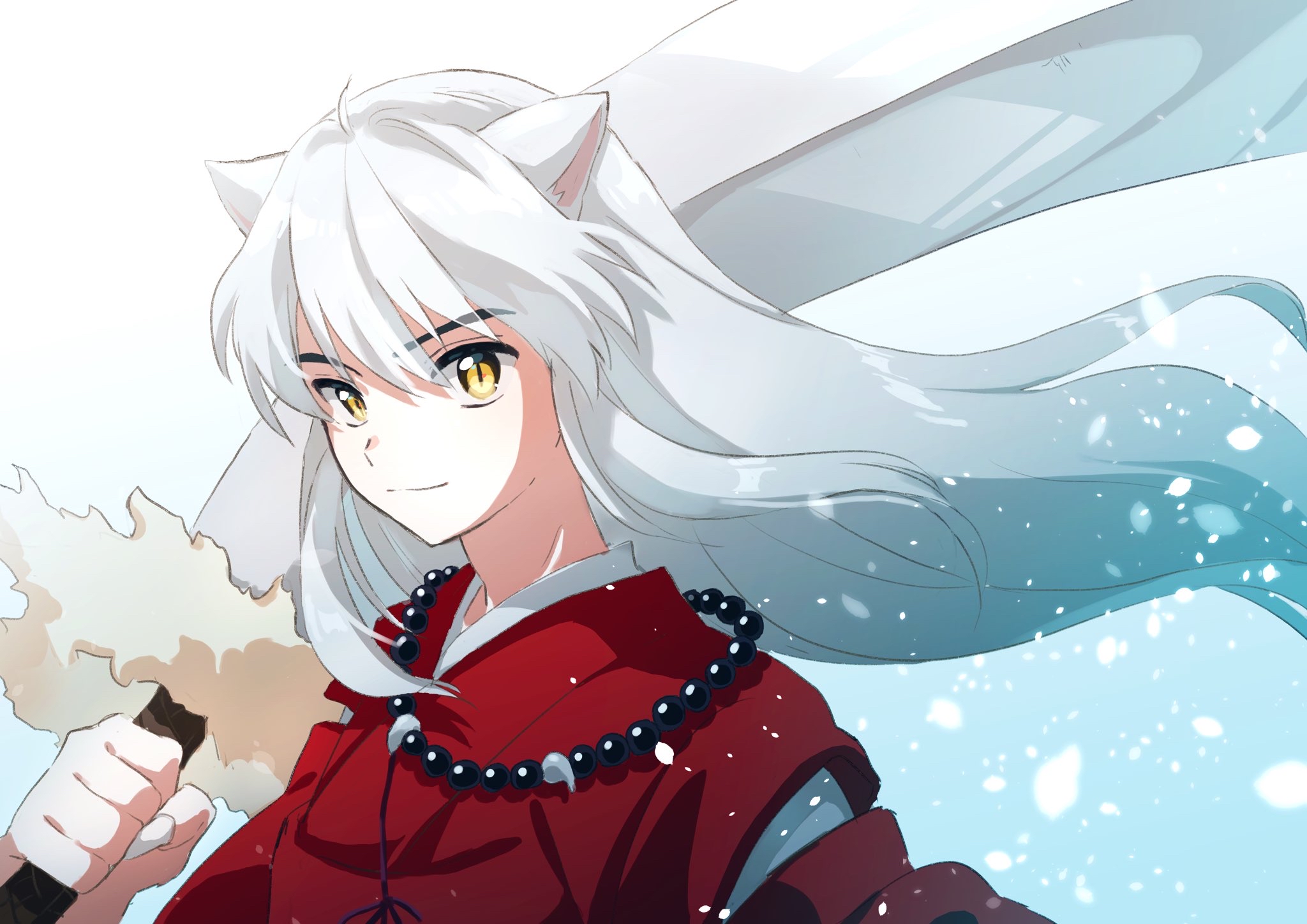 Baixe gratuitamente a imagem Anime, Inuyasha, Cabelo Branco, Orelhas De Animais na área de trabalho do seu PC