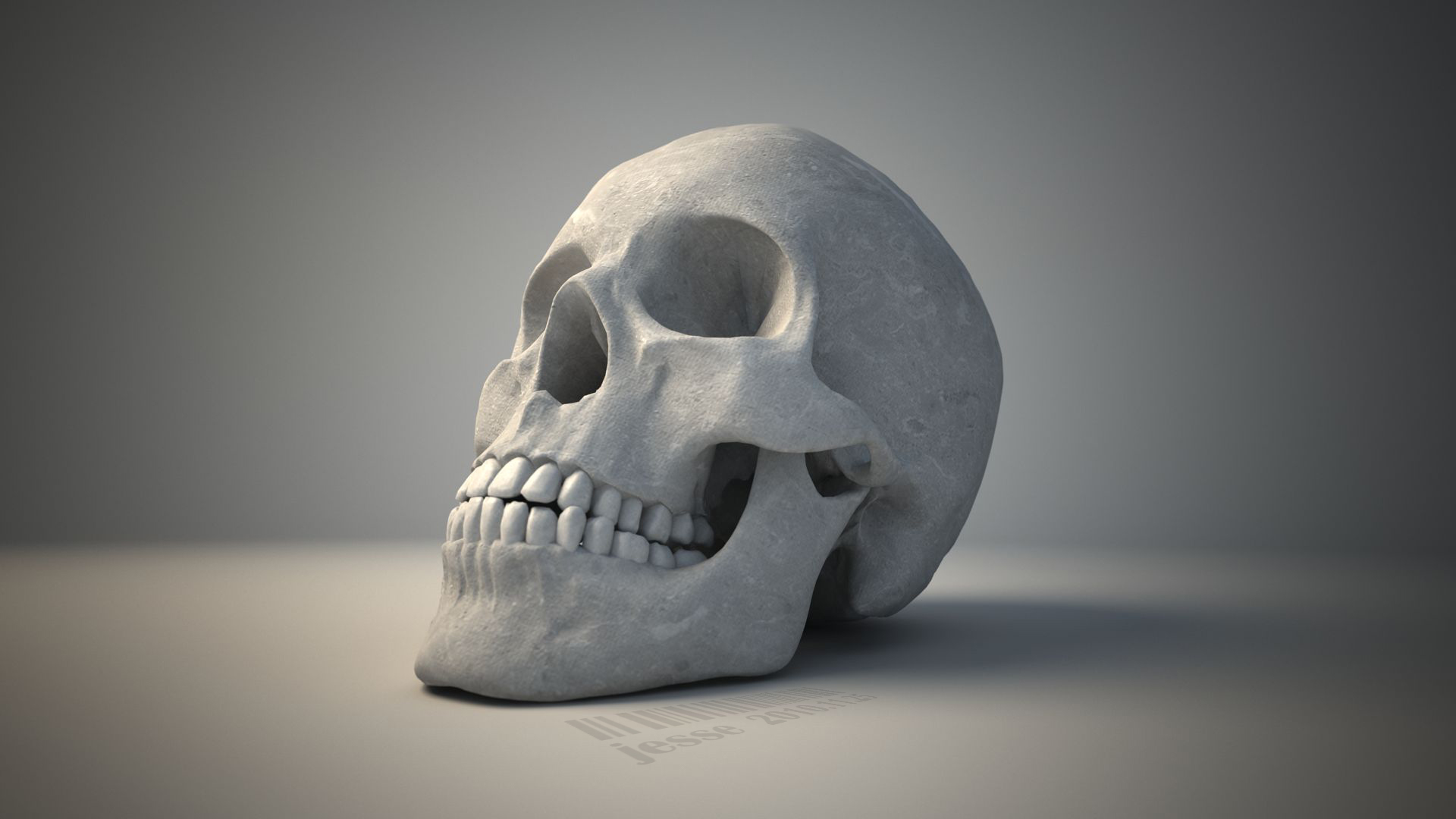 Download mobile wallpaper Dark, Skull for free.