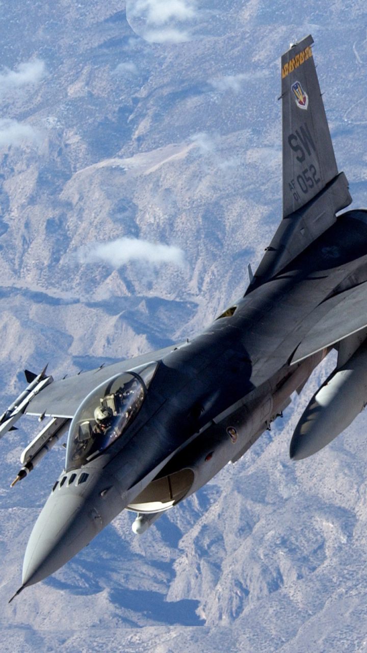 Baixar papel de parede para celular de Avião, Militar, General Dynamics F 16 Fighting Falcon gratuito.