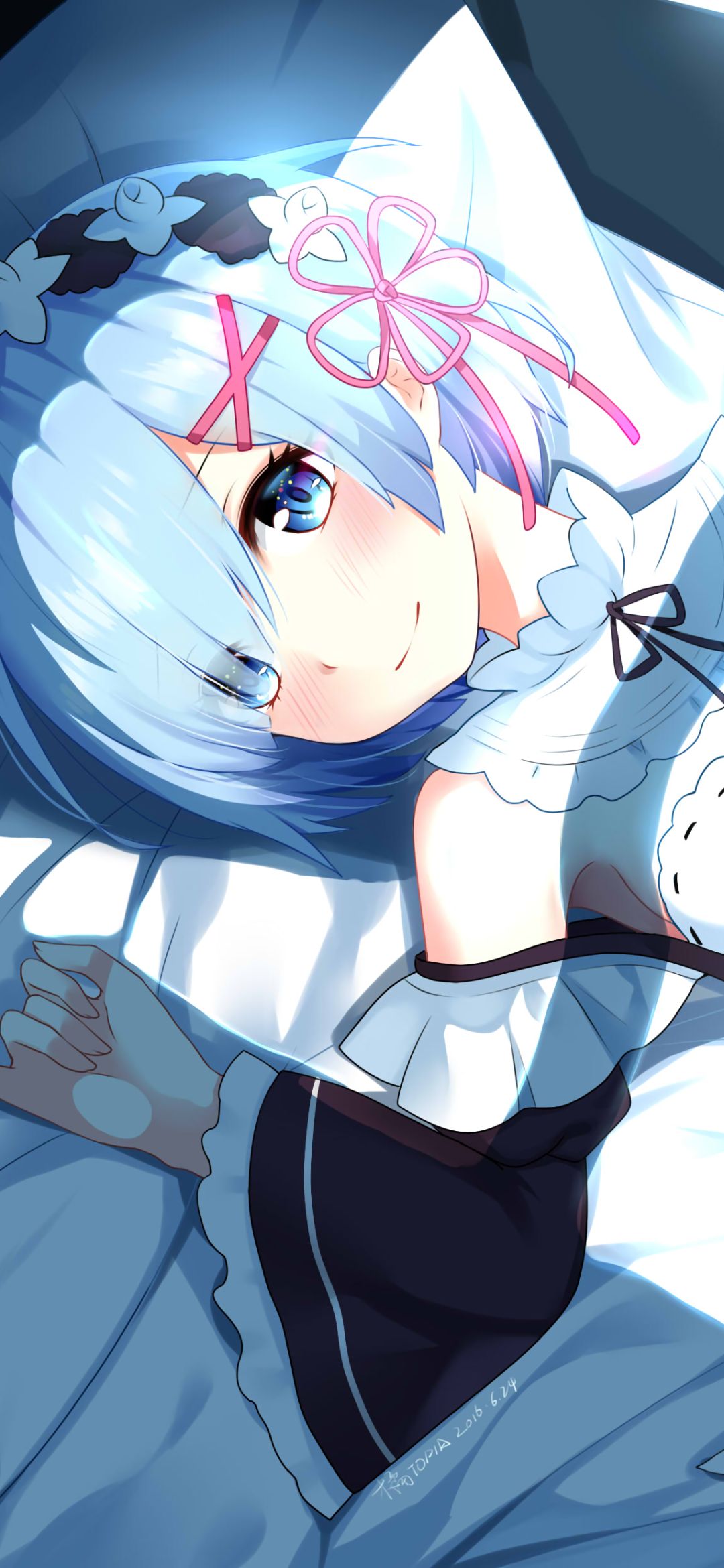 Handy-Wallpaper Animes, Re:zero Das Leben In Einer Anderen Welt Beginnen, Rem (Re: Null) kostenlos herunterladen.