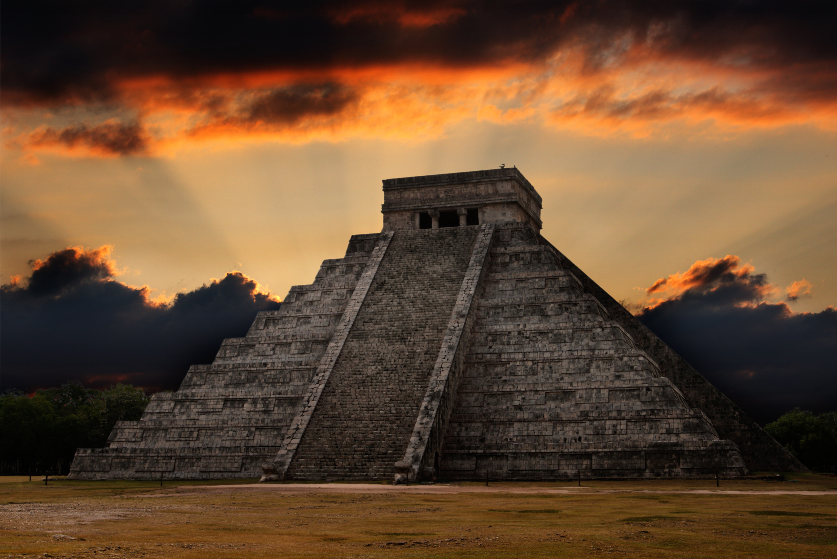 962146 descargar fondo de pantalla hecho por el hombre, chichén itzá, pirámide: protectores de pantalla e imágenes gratis