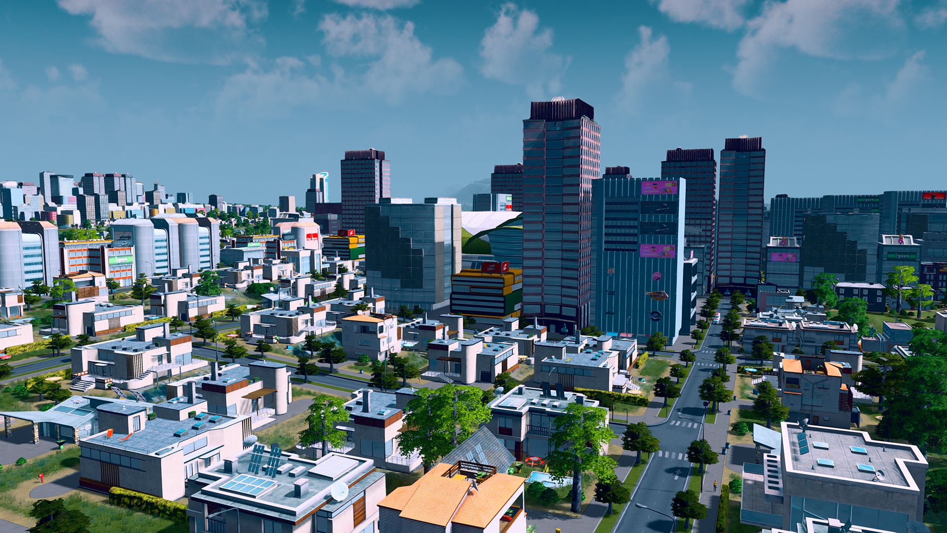Laden Sie Cities: Skylines HD-Desktop-Hintergründe herunter