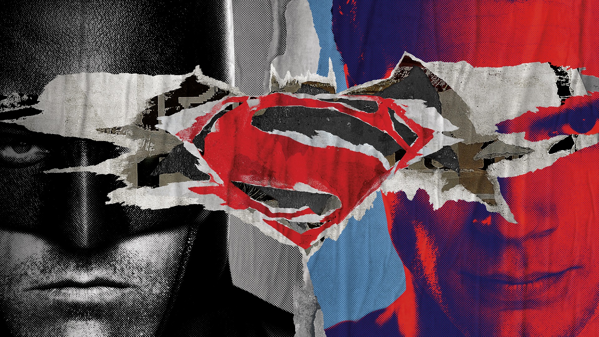 380304 Bild herunterladen filme, batman v superman: dawn of justice, batman logo, batman, superman logo, übermensch - Hintergrundbilder und Bildschirmschoner kostenlos
