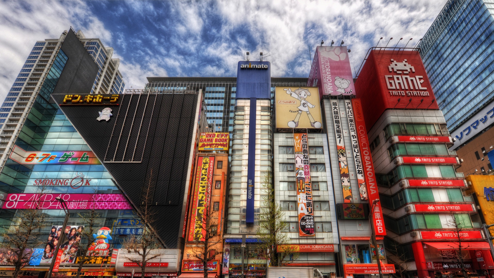 Скачать картинку Токио, Hdr, Здание, Города, Сделано Человеком в телефон бесплатно.
