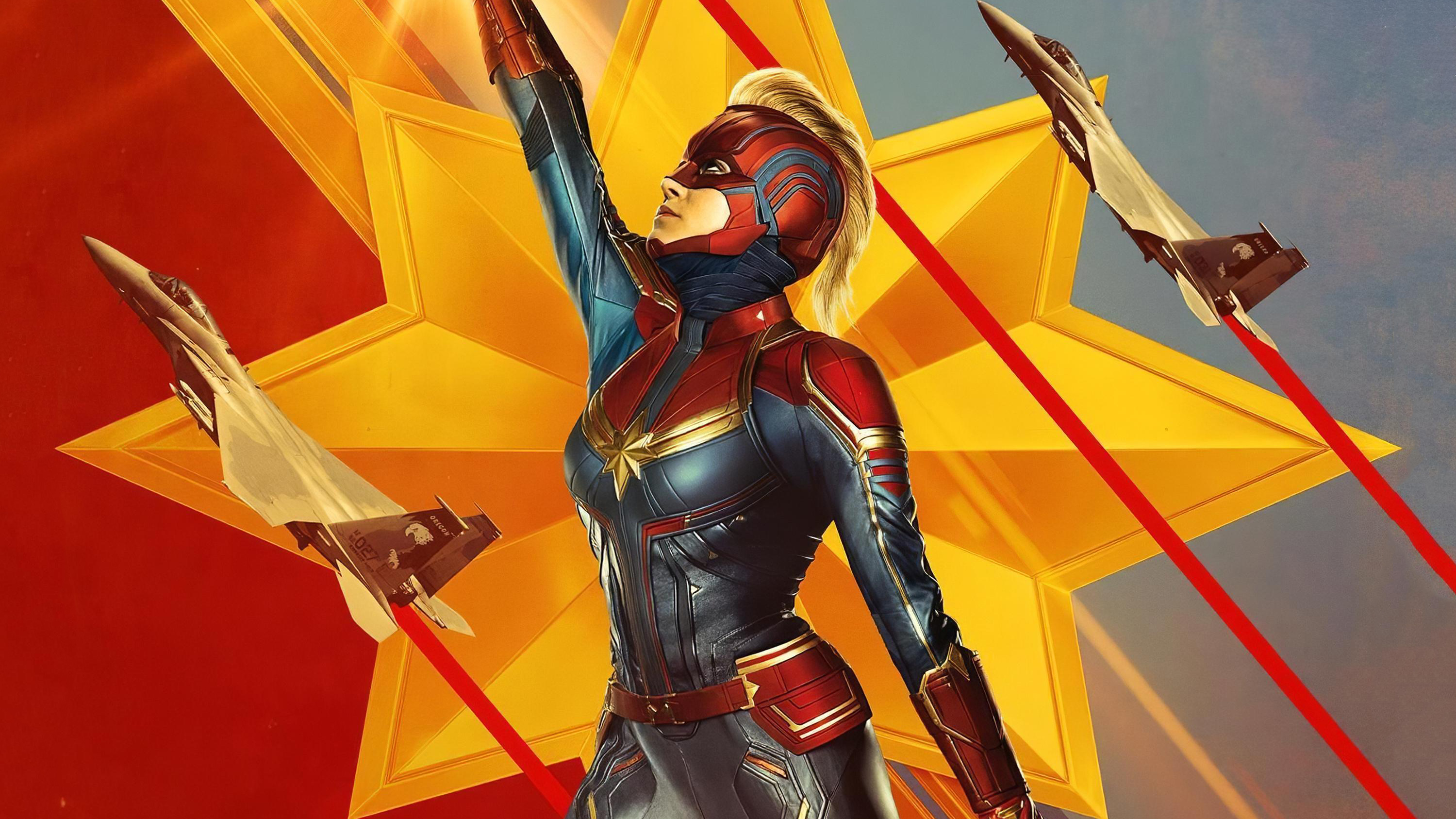 Laden Sie das Filme, Captain Marvel-Bild kostenlos auf Ihren PC-Desktop herunter