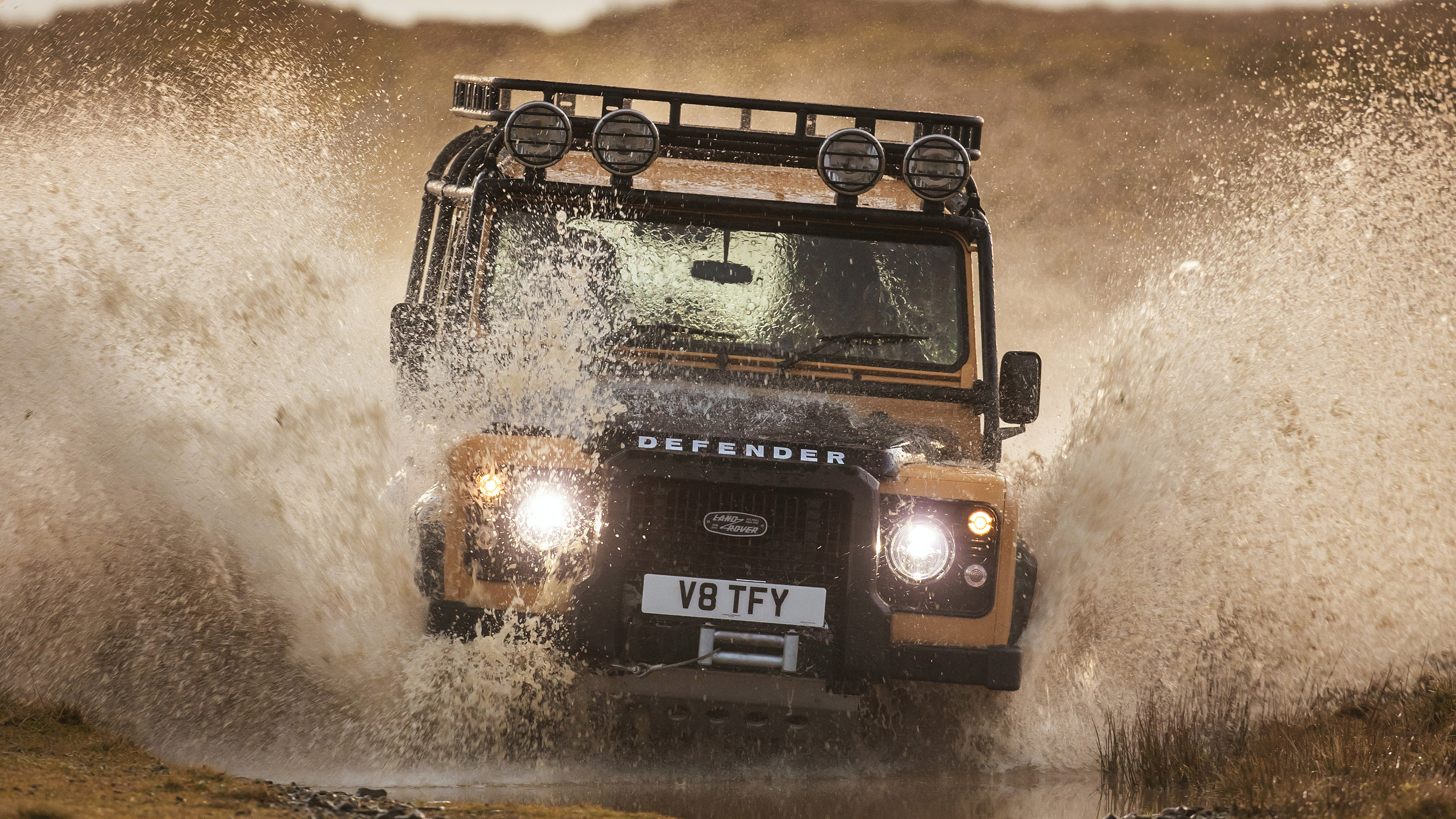 Download mobile wallpaper Land Rover, Car, Suv, Land Rover Defender, Vehicles for free.