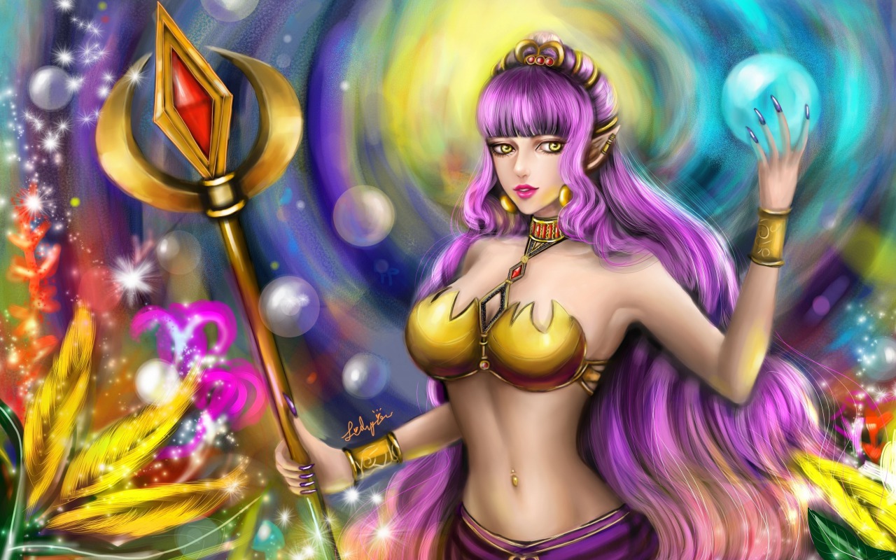 Download mobile wallpaper Fantasy, Witch for free.