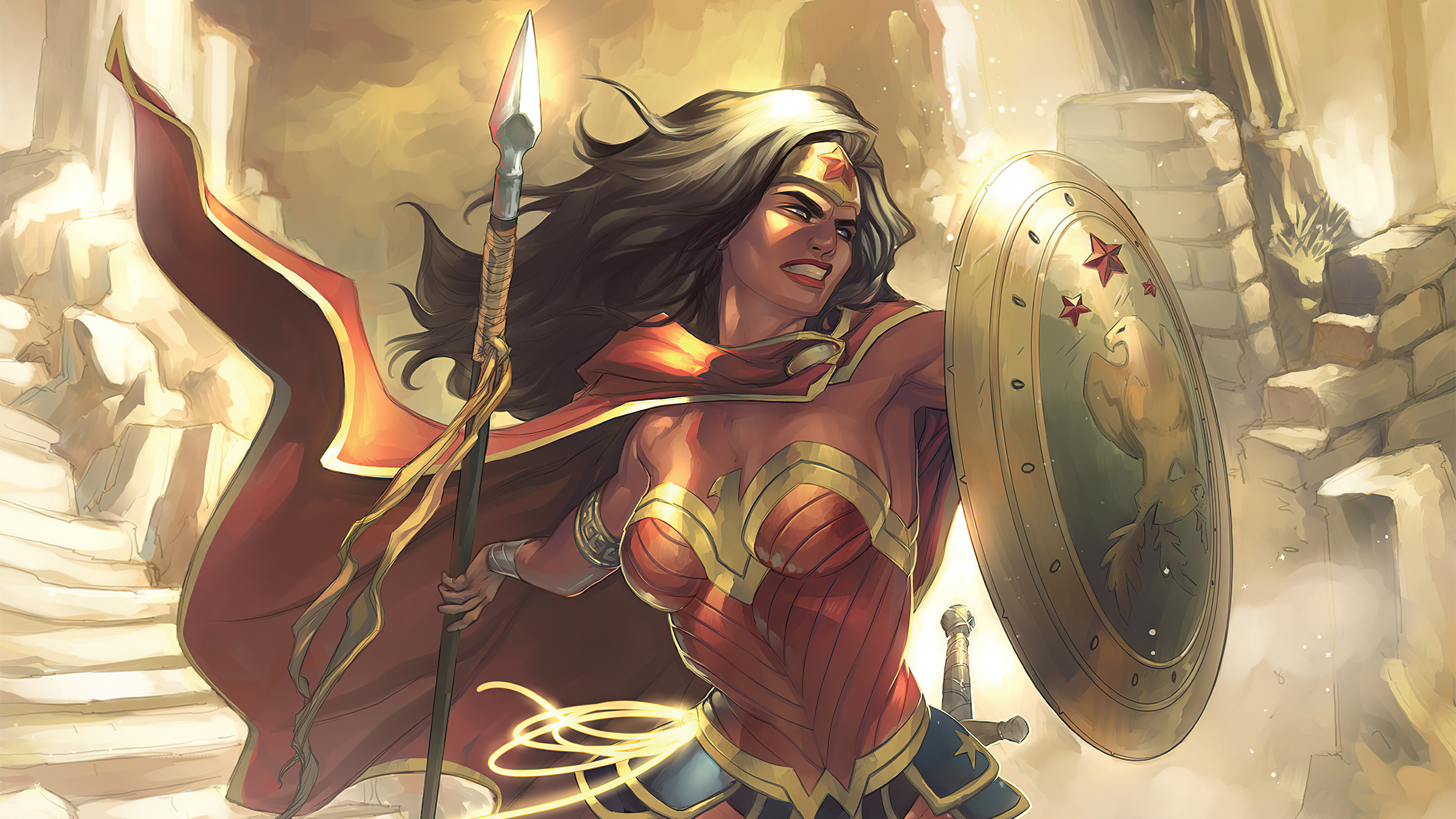 Laden Sie das Comics, Dc Comics, Diana Prinz, Wonderwoman-Bild kostenlos auf Ihren PC-Desktop herunter