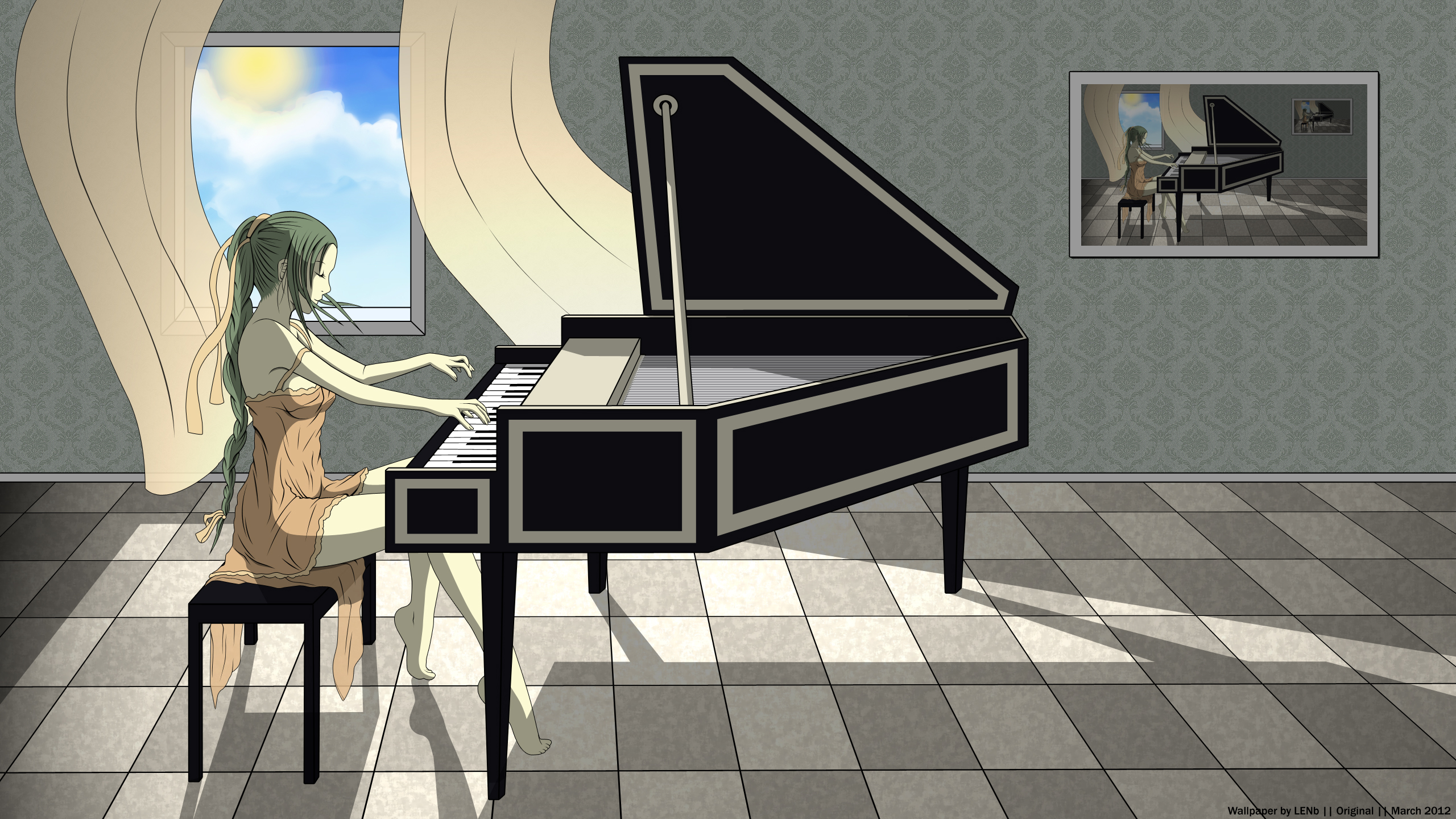 Baixe gratuitamente a imagem Anime, Piano, Musica na área de trabalho do seu PC