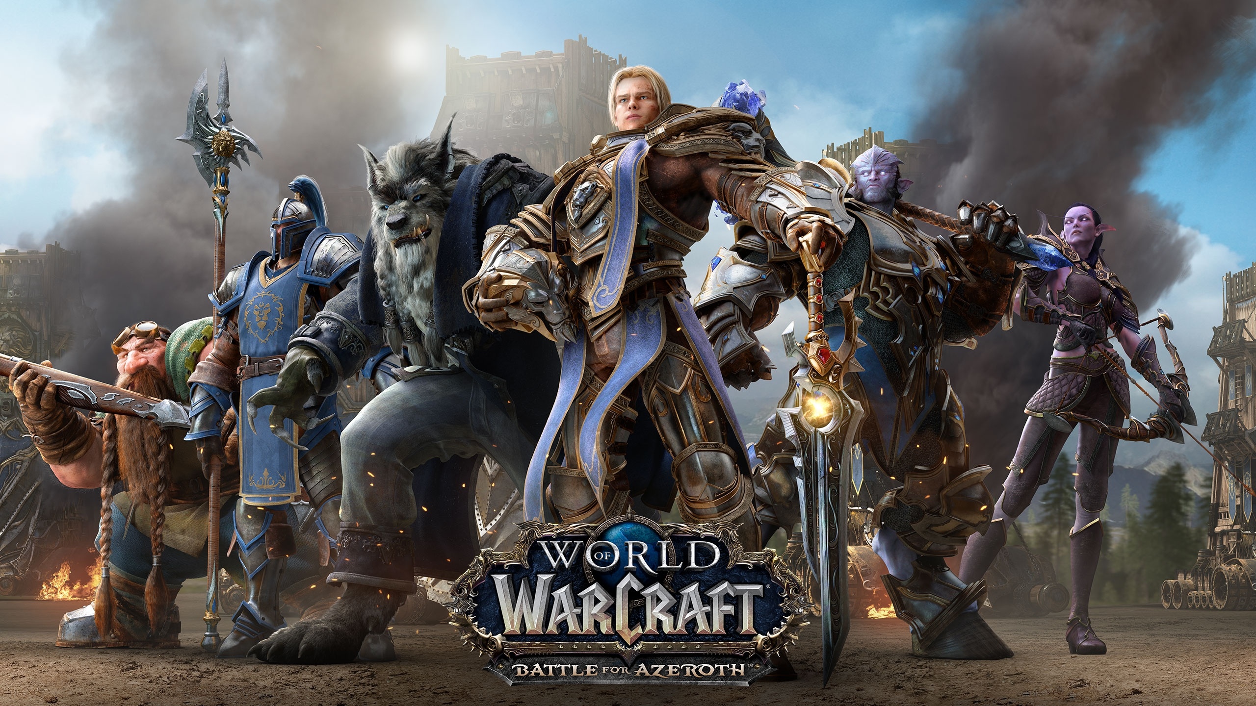 428790 télécharger le fond d'écran jeux vidéo, world of warcraft: battle for azeroth, alliance (world of warcraft), anduin wrynn, world of warcraft - économiseurs d'écran et images gratuitement