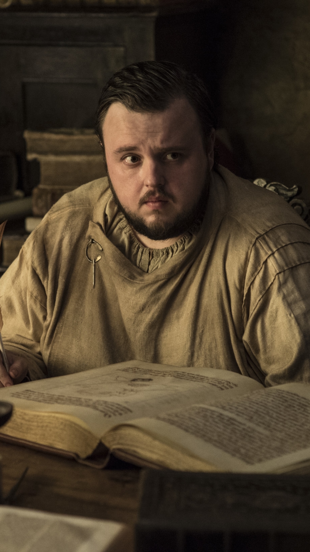 Download mobile wallpaper Game Of Thrones, Tv Show, Samwell Tarly, John Bradley for free.