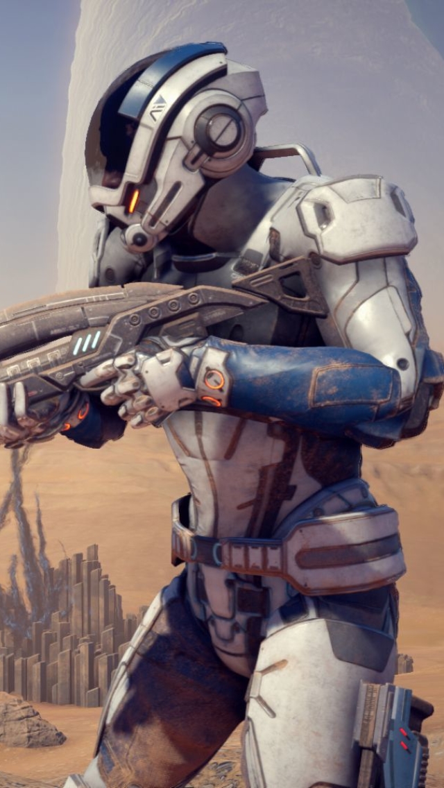 Baixar papel de parede para celular de Mass Effect, Videogame, Mass Effect: Andromeda, Scott Ryder gratuito.
