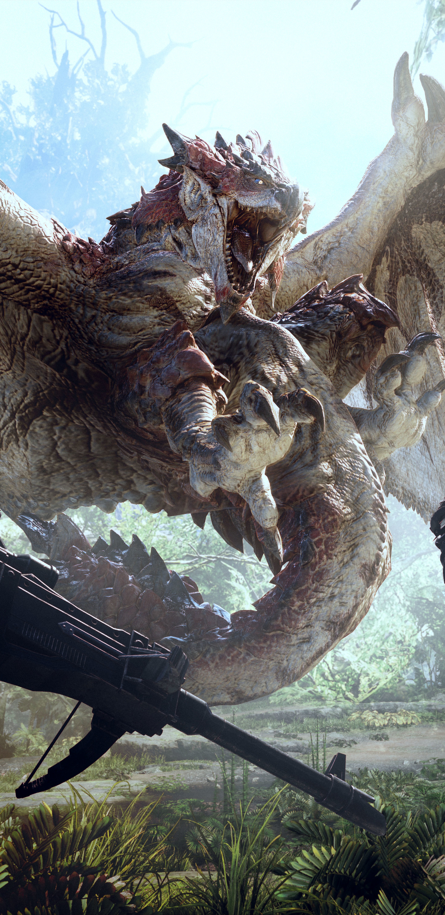 dragon, video game, monster hunter: world, rathalos (monster hunter), hunter HD wallpaper