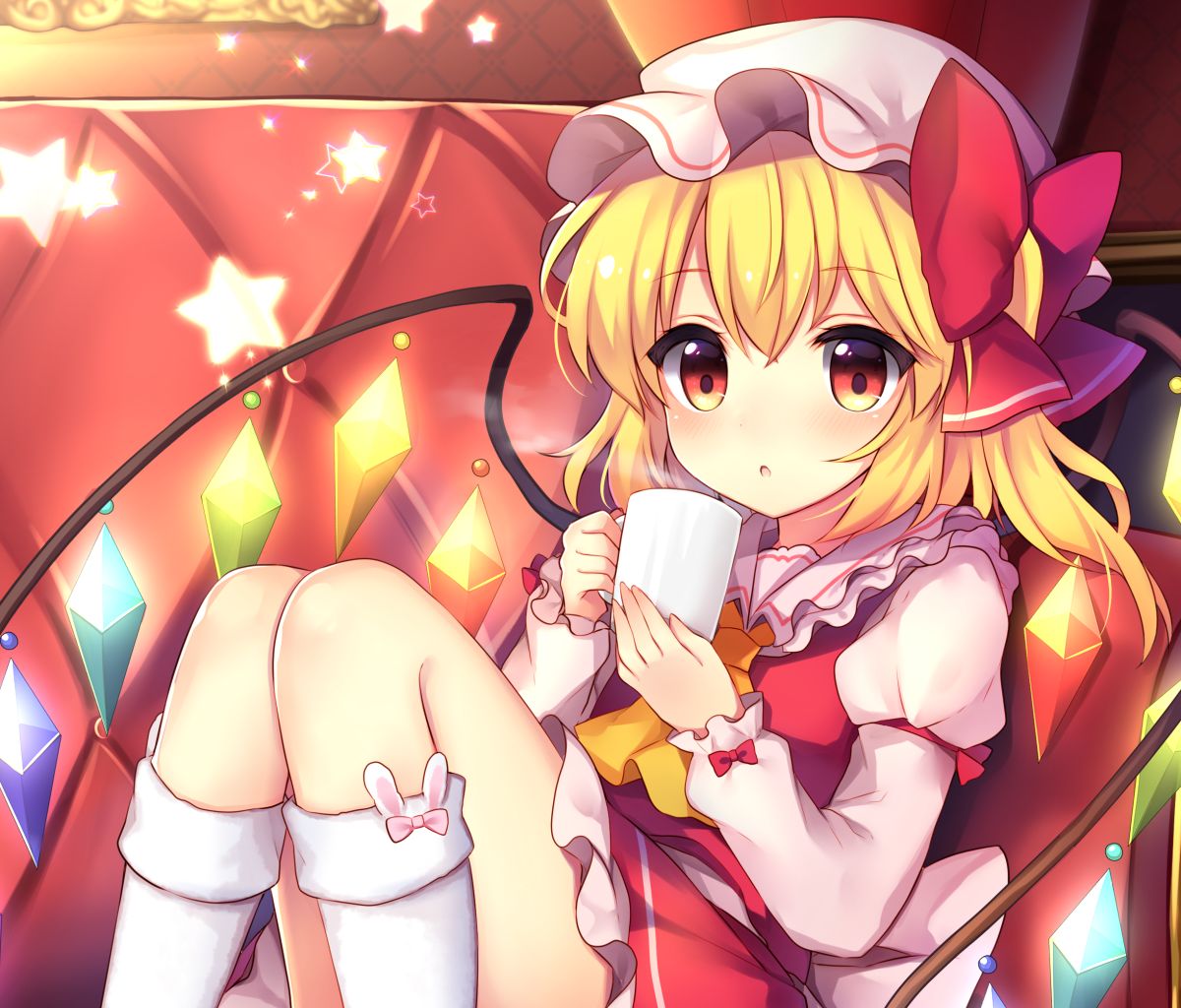 Baixe gratuitamente a imagem Anime, Flandre Escarlate, Touhou na área de trabalho do seu PC