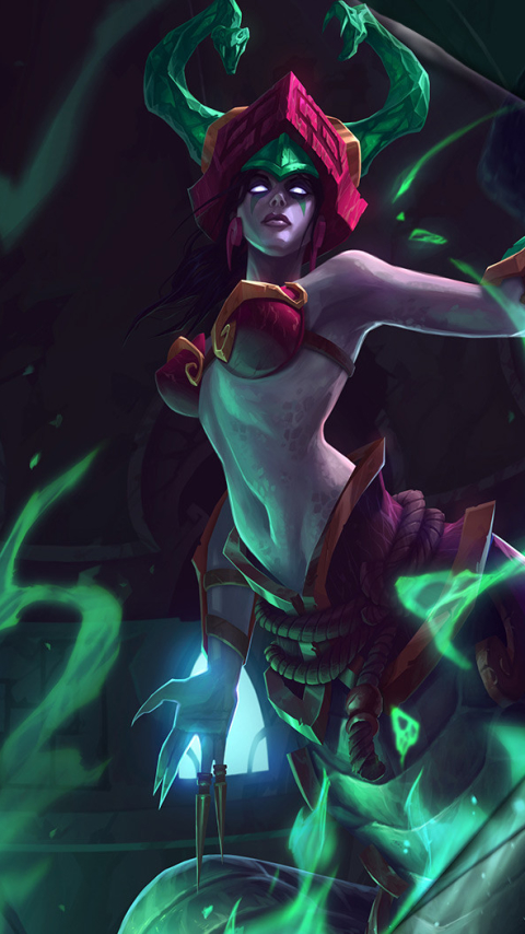 Handy-Wallpaper League Of Legends, Computerspiele, Cassiopeia (Liga Der Legenden) kostenlos herunterladen.