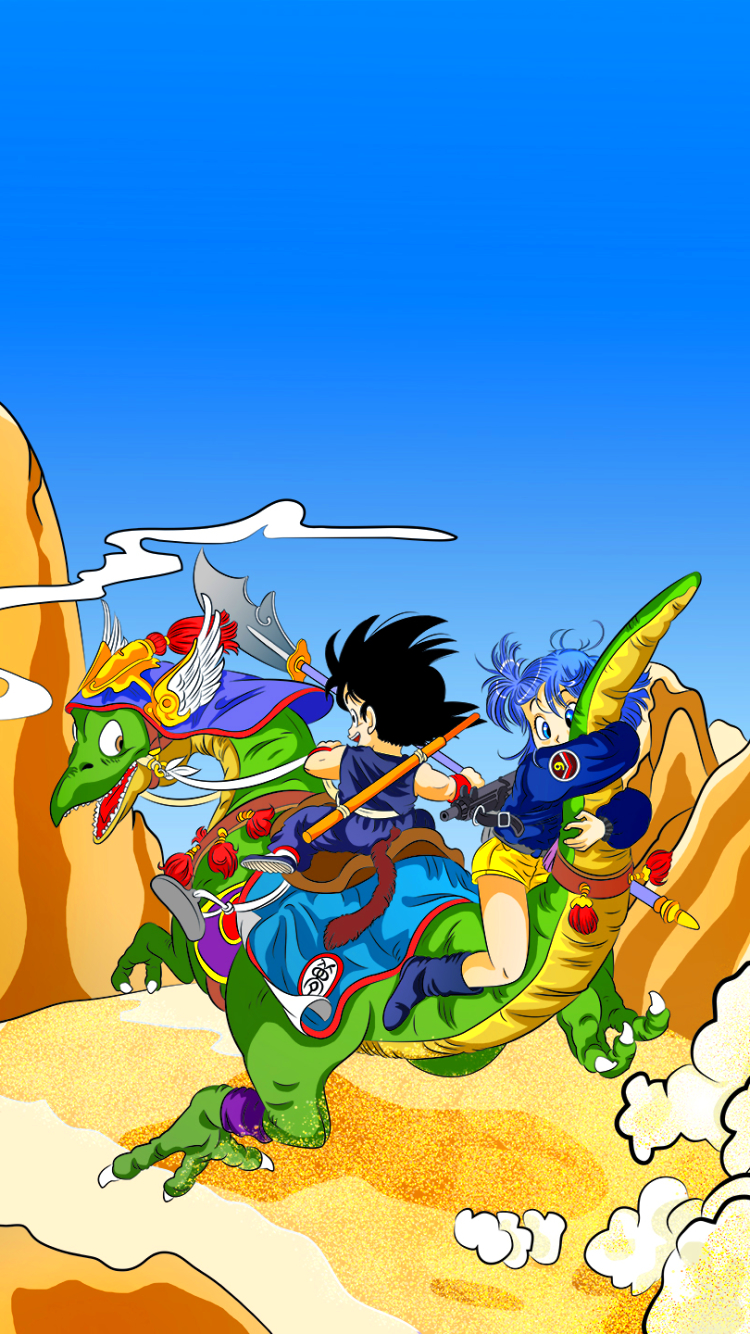 Descarga gratuita de fondo de pantalla para móvil de Dragon Ball Z, Esfera Del Dragón, Animado, Goku, Bulma (Bola De Dragón).