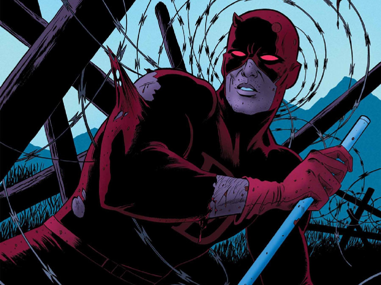 Free download wallpaper Comics, Daredevil on your PC desktop