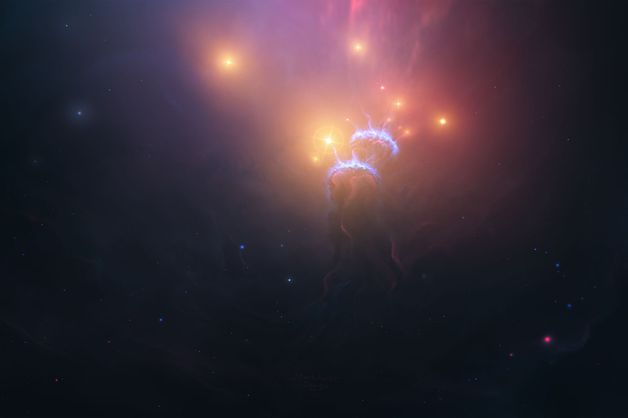 Free download wallpaper Stars, Nebula, Space, Sci Fi on your PC desktop