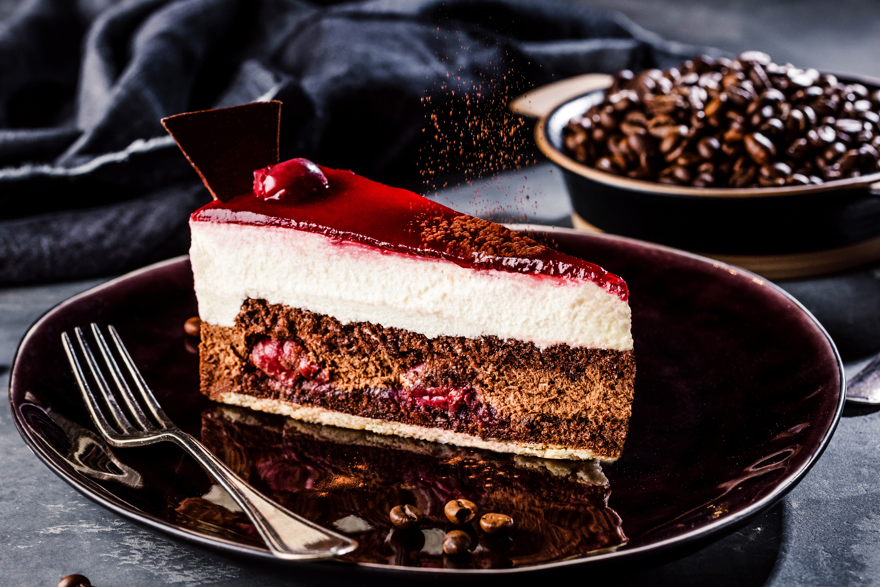 Baixe gratuitamente a imagem Comida, Sobremesa, Natureza Morta, Bolo, Grãos De Café, Pastelaria na área de trabalho do seu PC