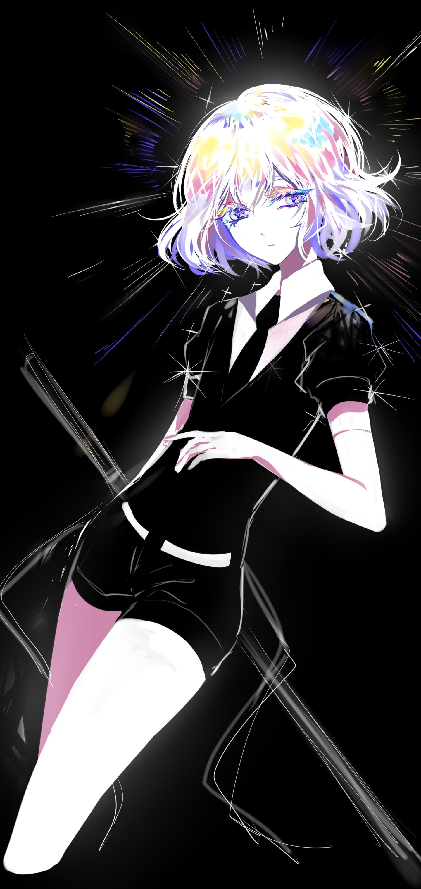 Download mobile wallpaper Anime, Short Hair, White Hair, Diamond (Houseki No Kuni), Houseki No Kuni for free.