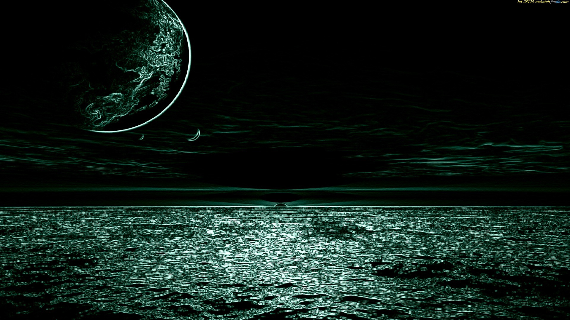Free download wallpaper Abstract, Moon, Space, Planet, Sci Fi on your PC desktop